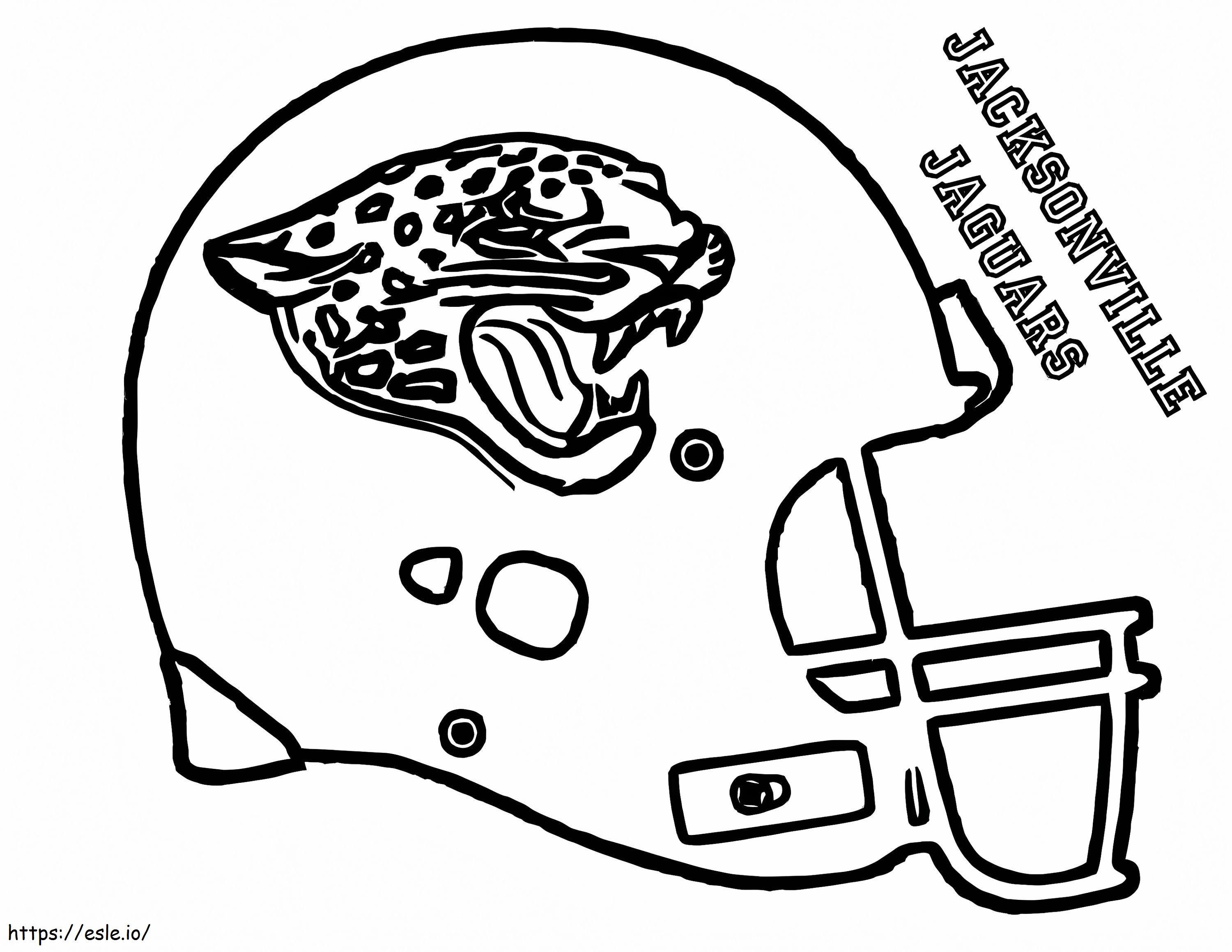 Jaguares de Jacksonville para colorear