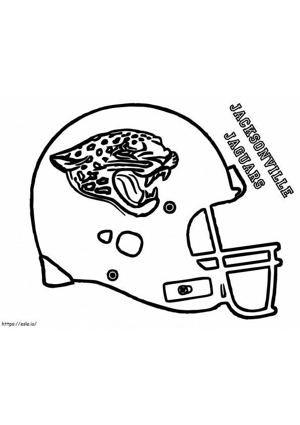 Jacksonville Jaguars coloring page