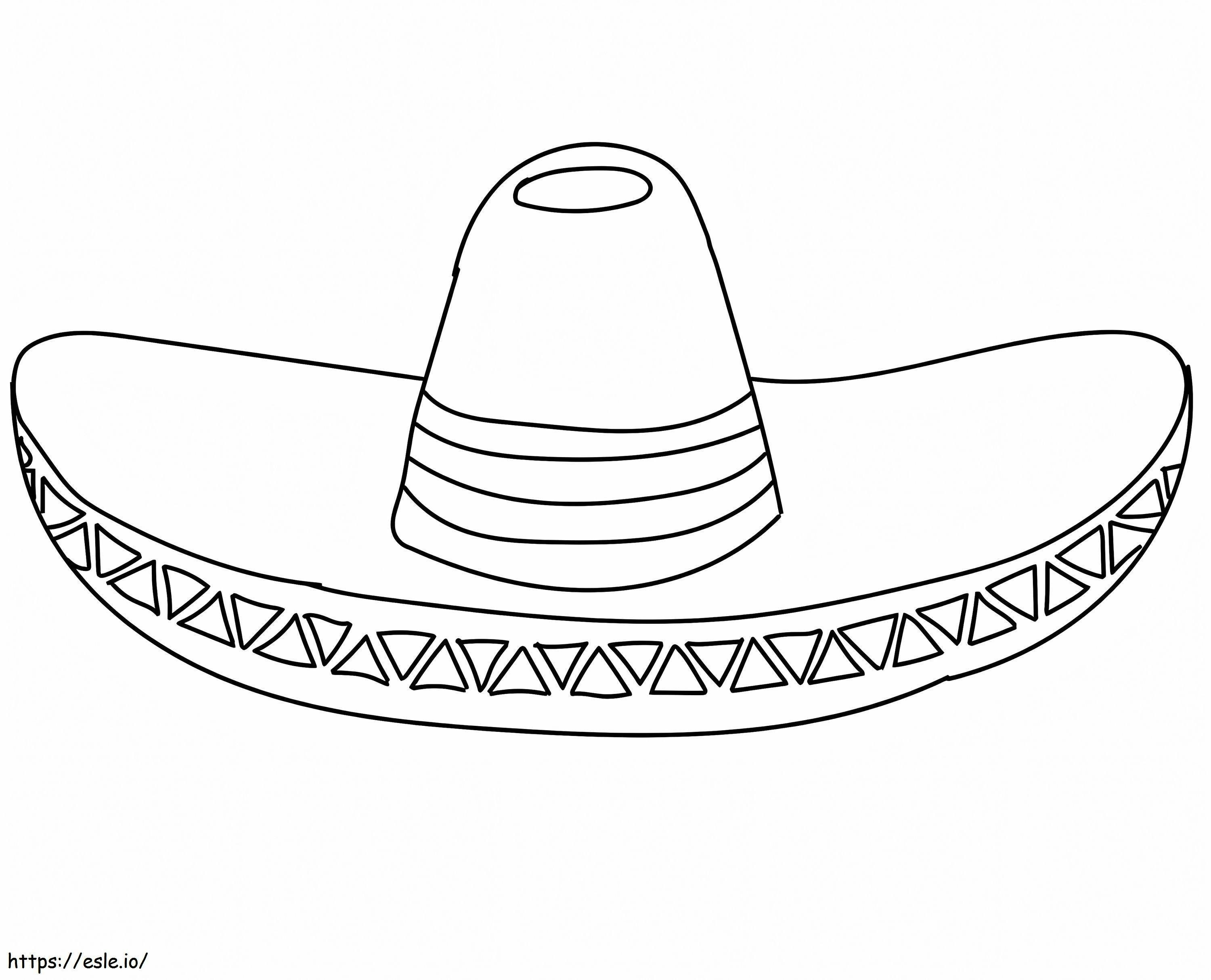 Amazing Hat coloring page