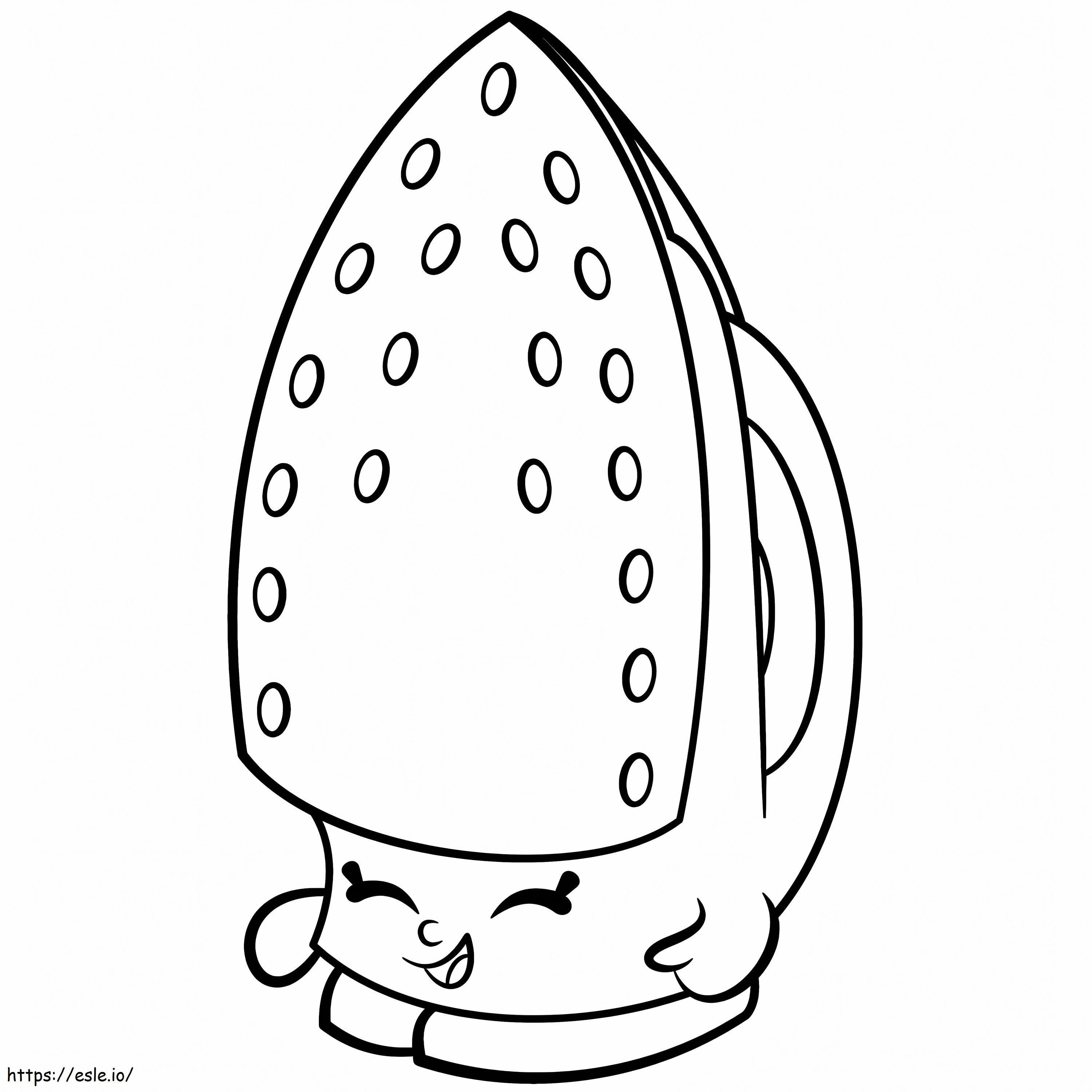 Iron Sizzles Shopkins coloring page