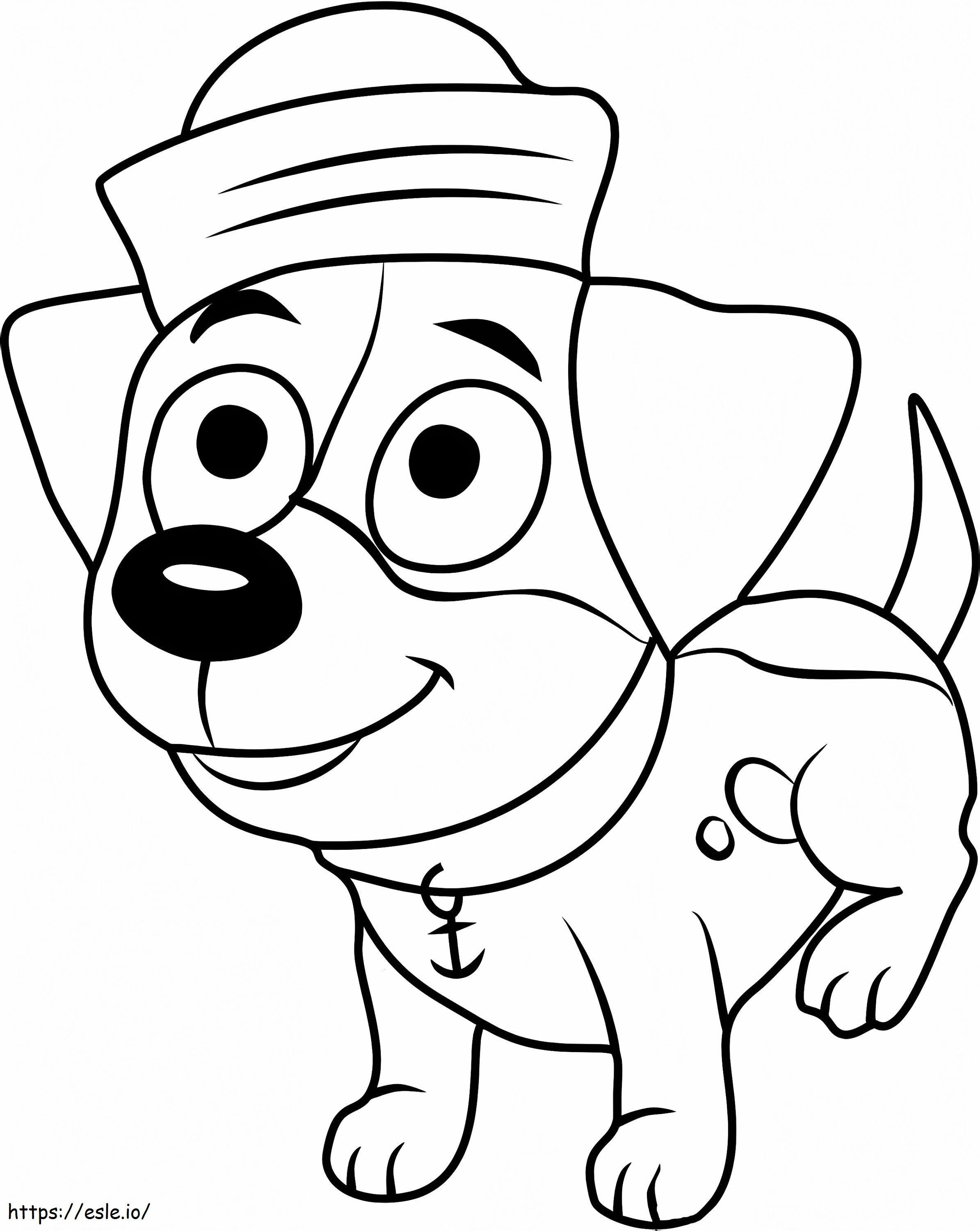 Suds From Pound Puppies coloring page