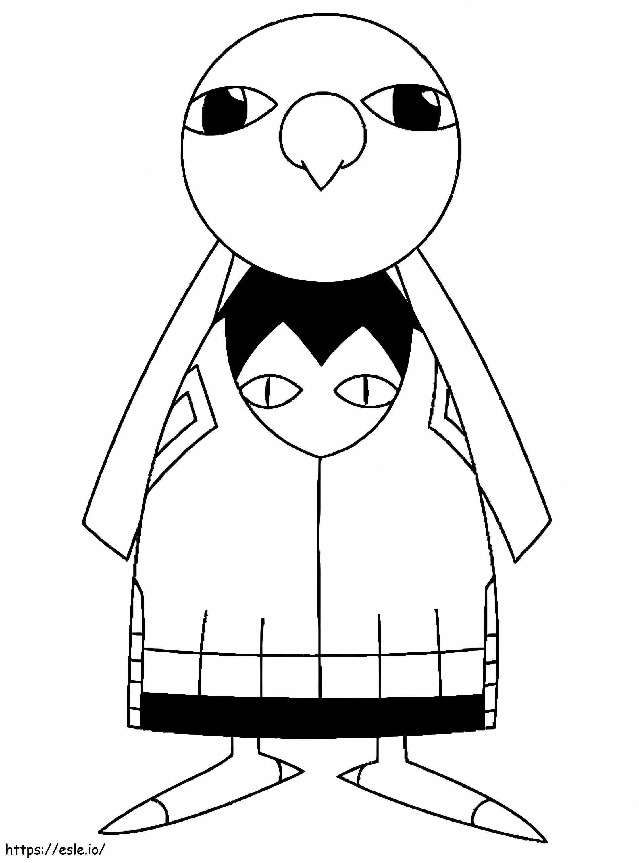 Pokémon Xatu da colorare