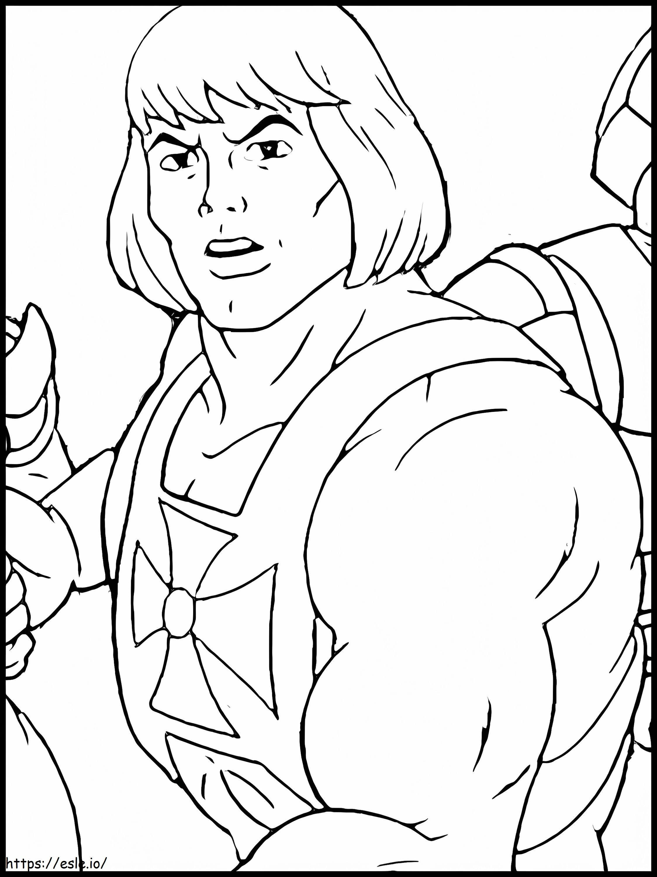 He Man 1 coloring page