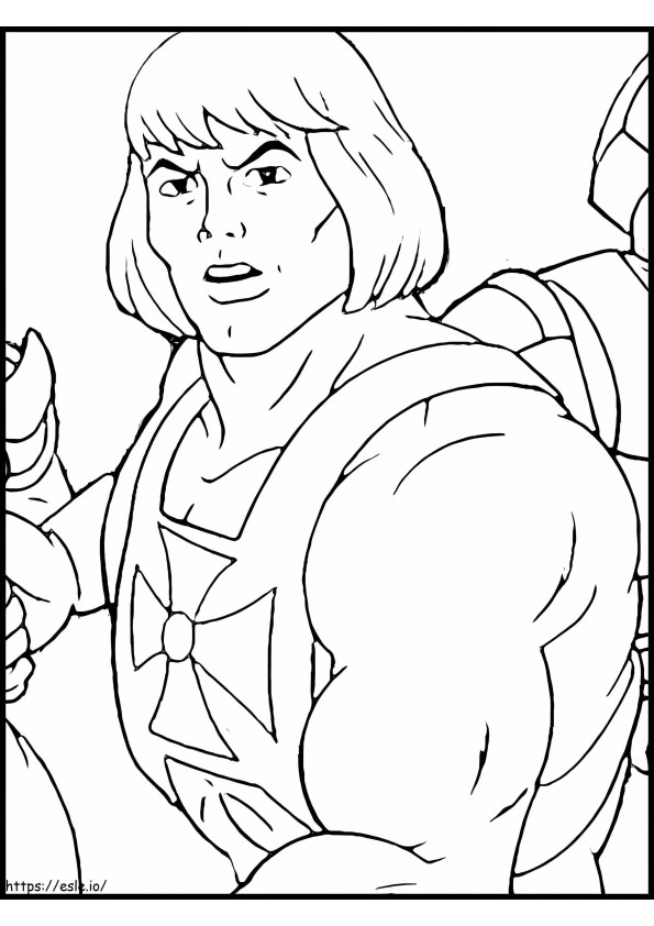 He Man 1 coloring page