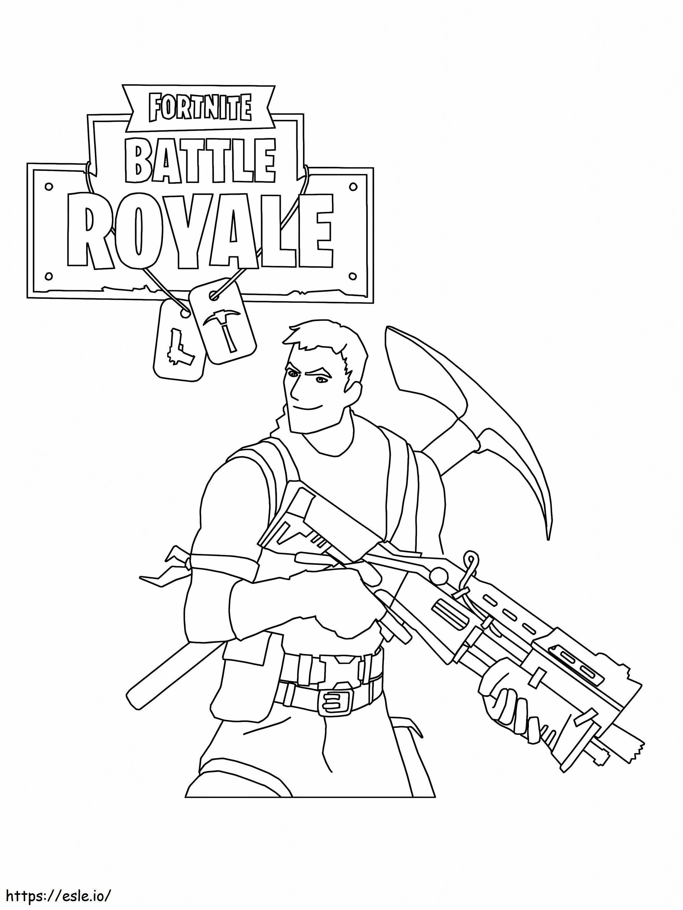 1529114444 Fortnite 009 coloring page