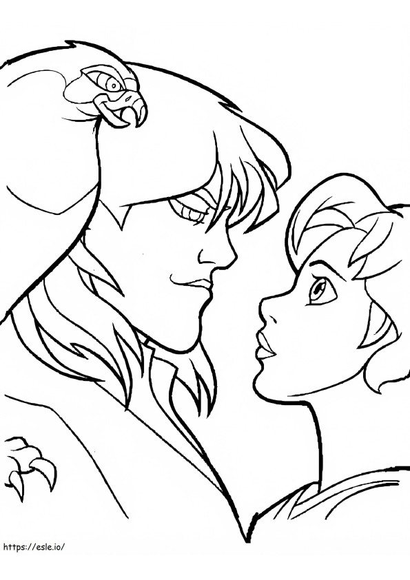 Quest For Camelot 16 coloring page