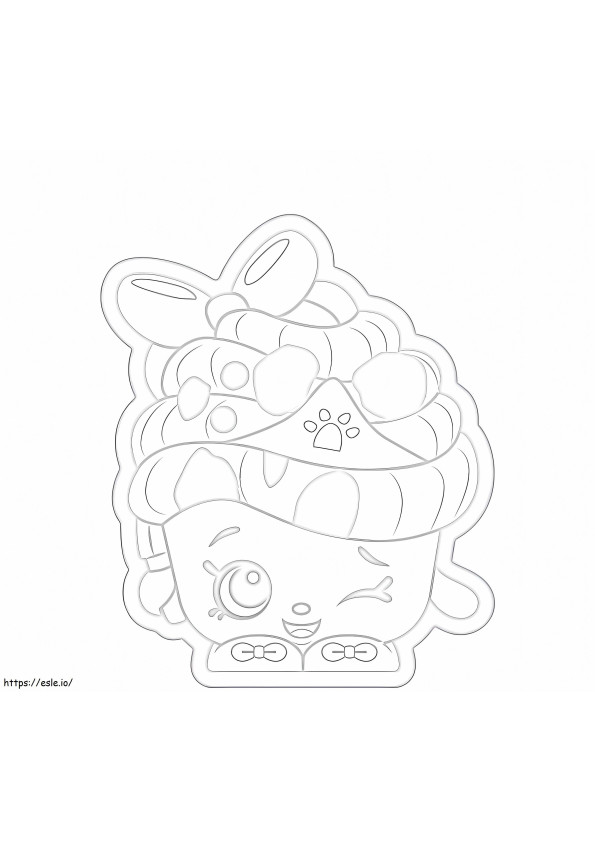 Toko Kue Ratu Cupcake Gambar Mewarnai