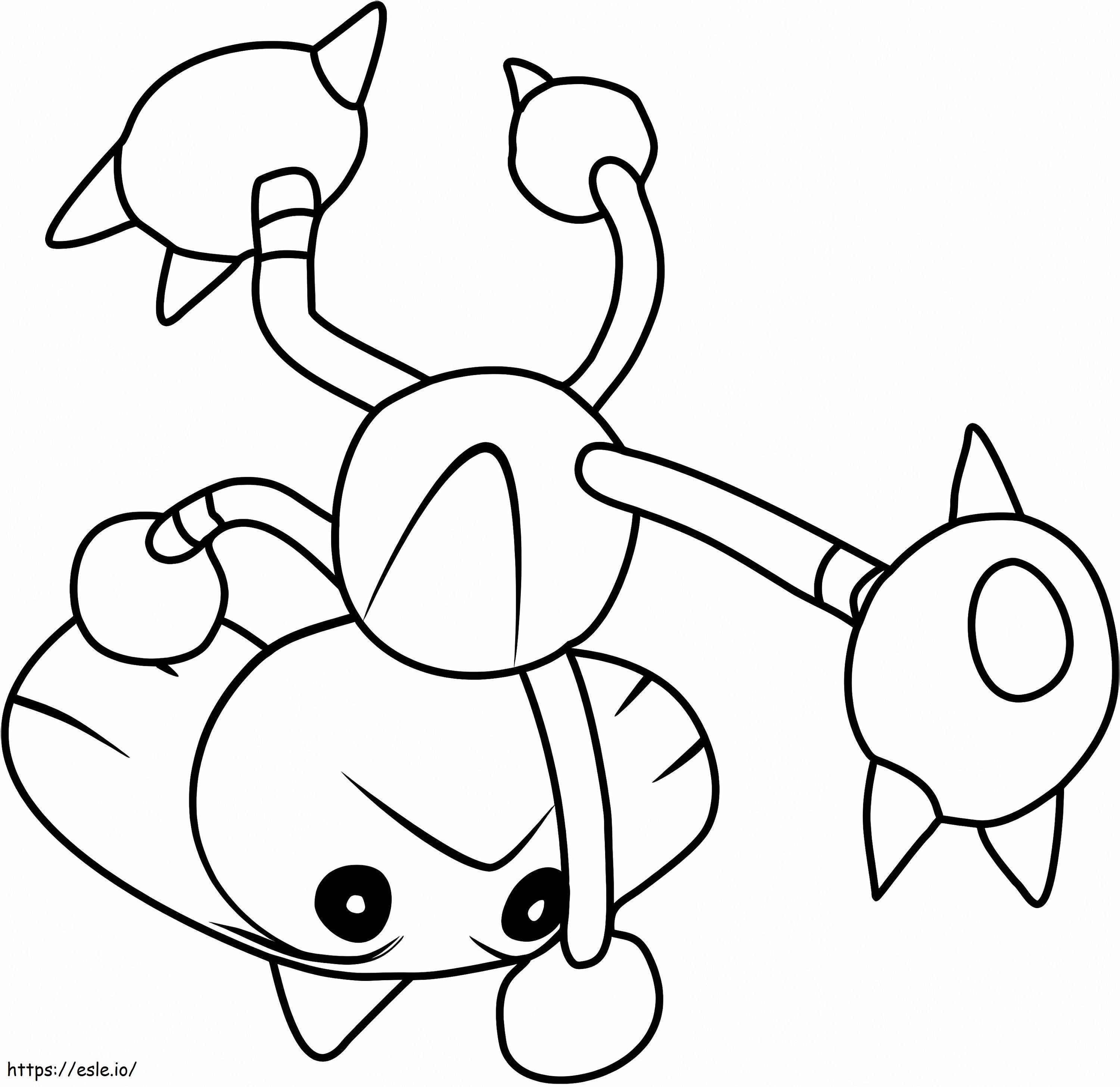 Pokemon Hitmontop coloring page
