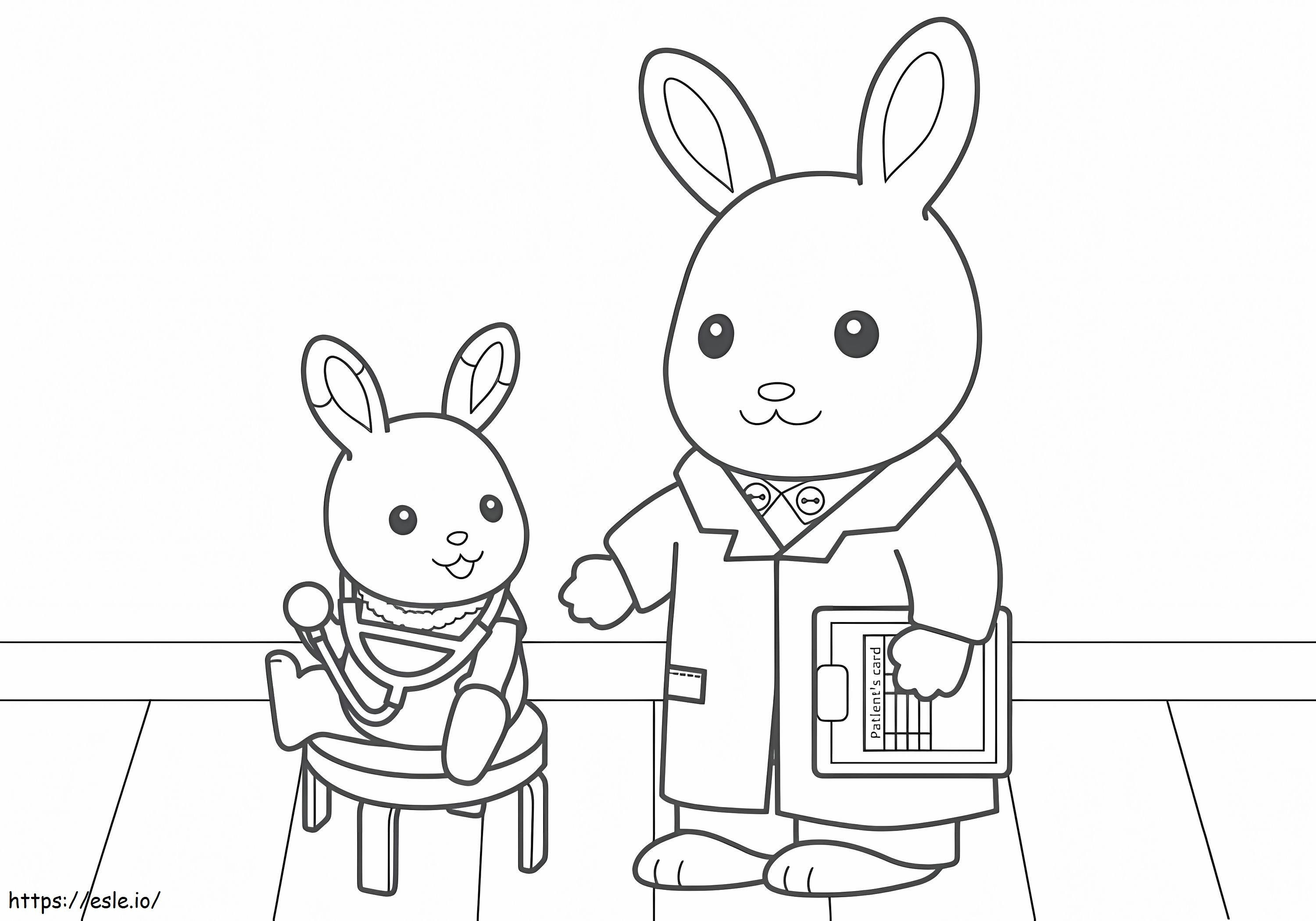 Sylvanian Families 17 coloring page