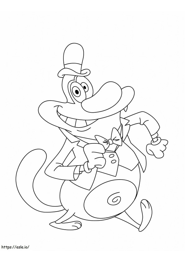 1547520325 Coloring For Kids Oggy And The Cockroaches 55078 coloring page