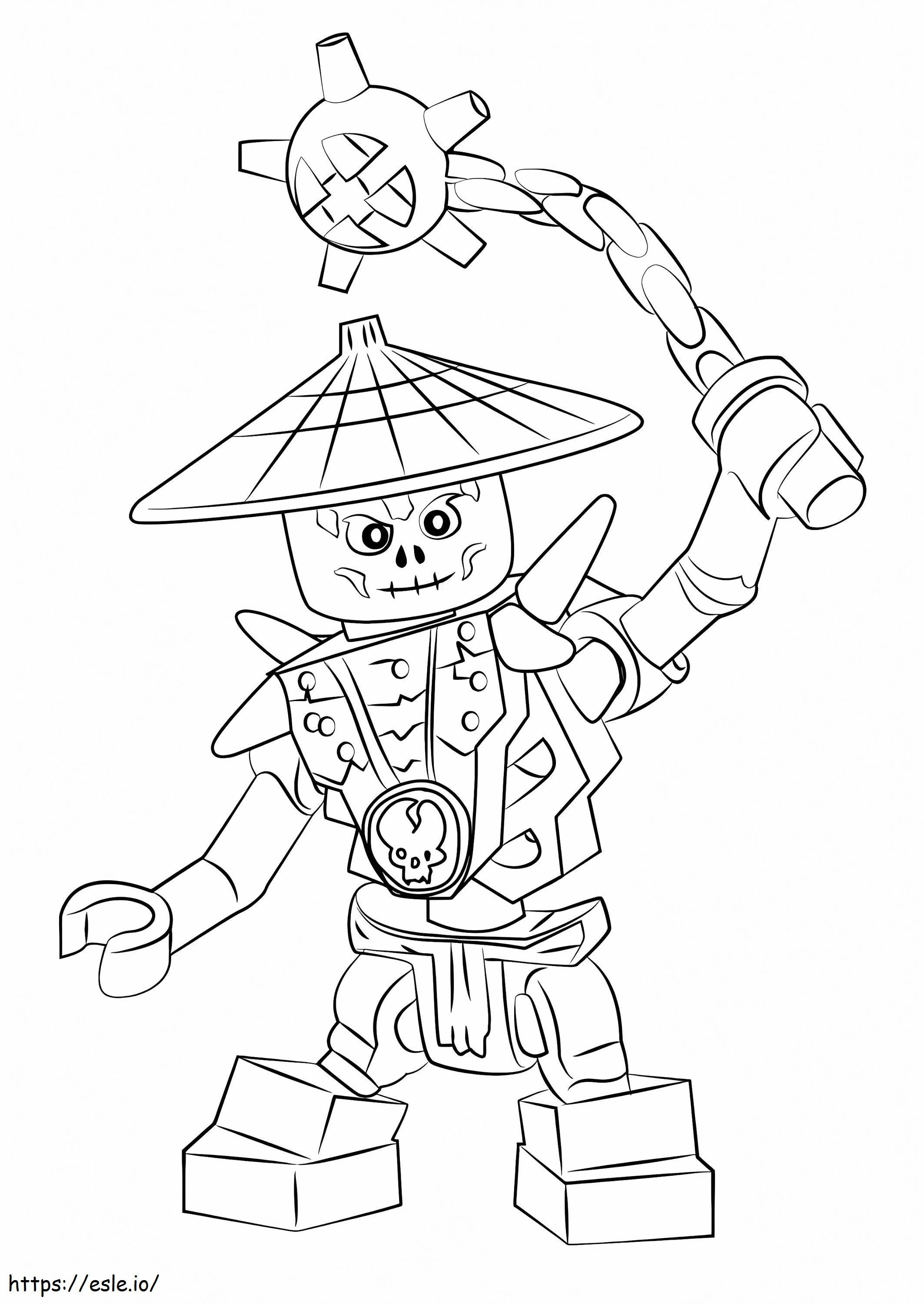 Frakjaw From Ninjago coloring page