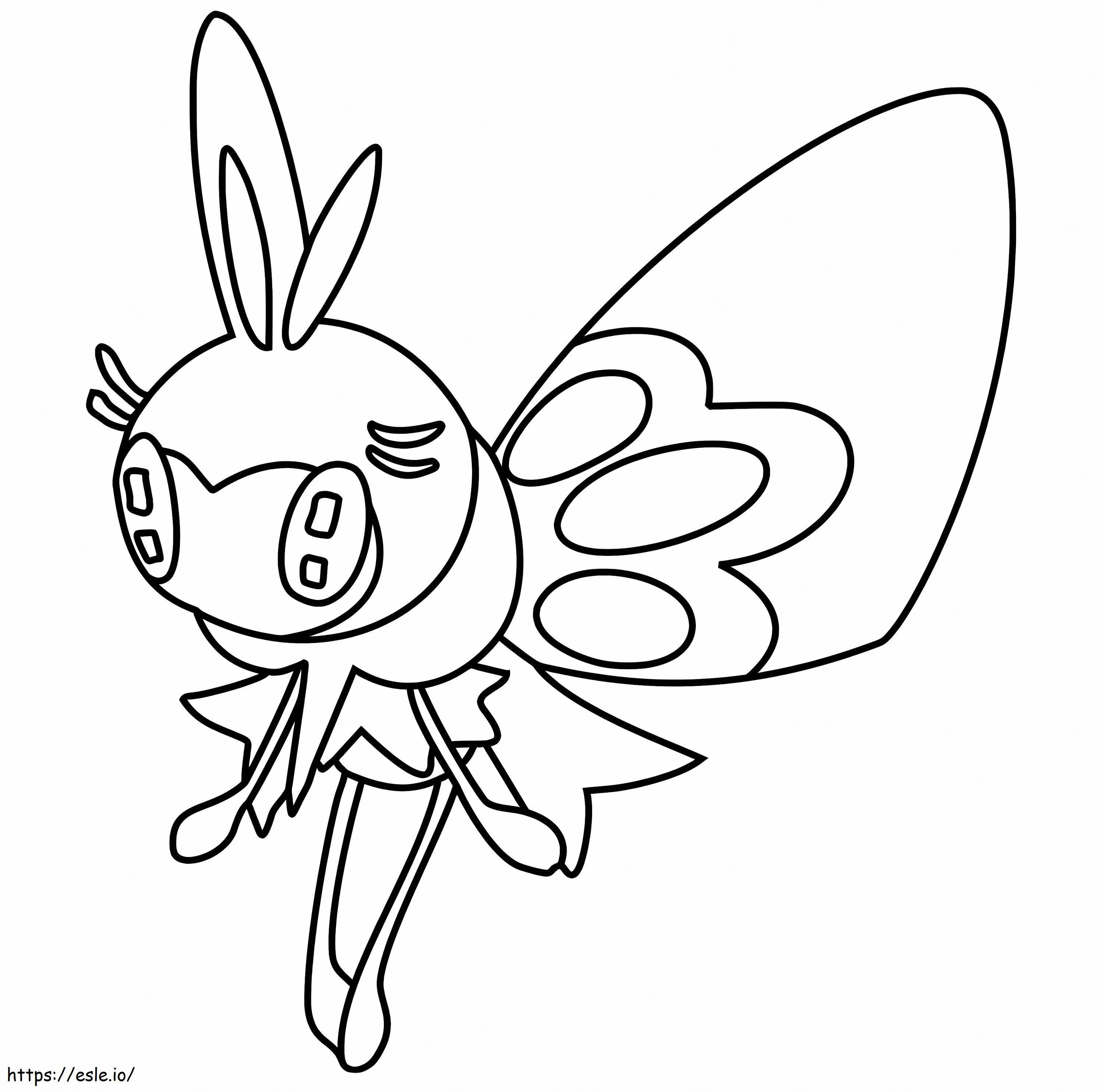 Ribombee-Pokémon ausmalbilder