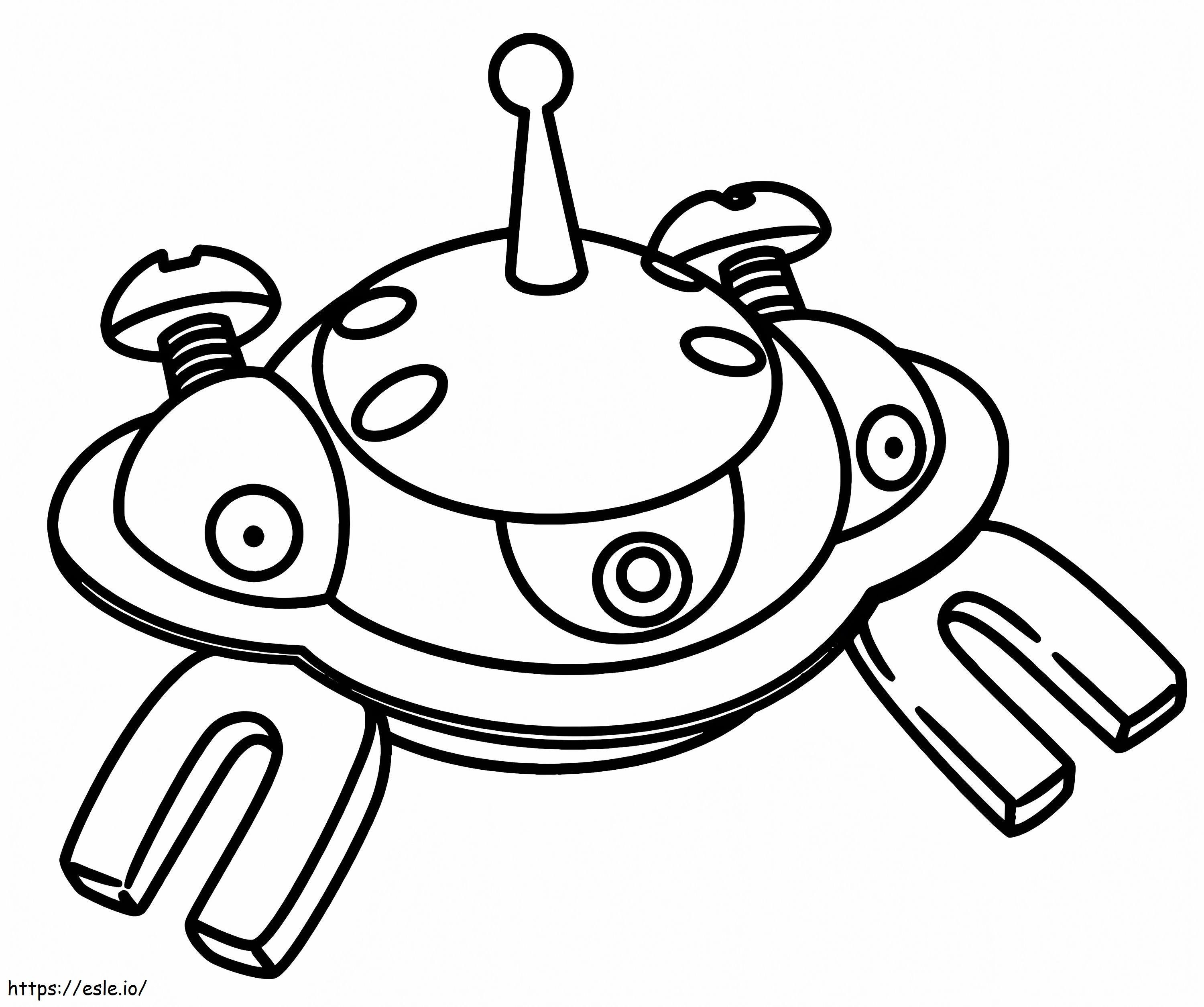 Printable Magnezone coloring page