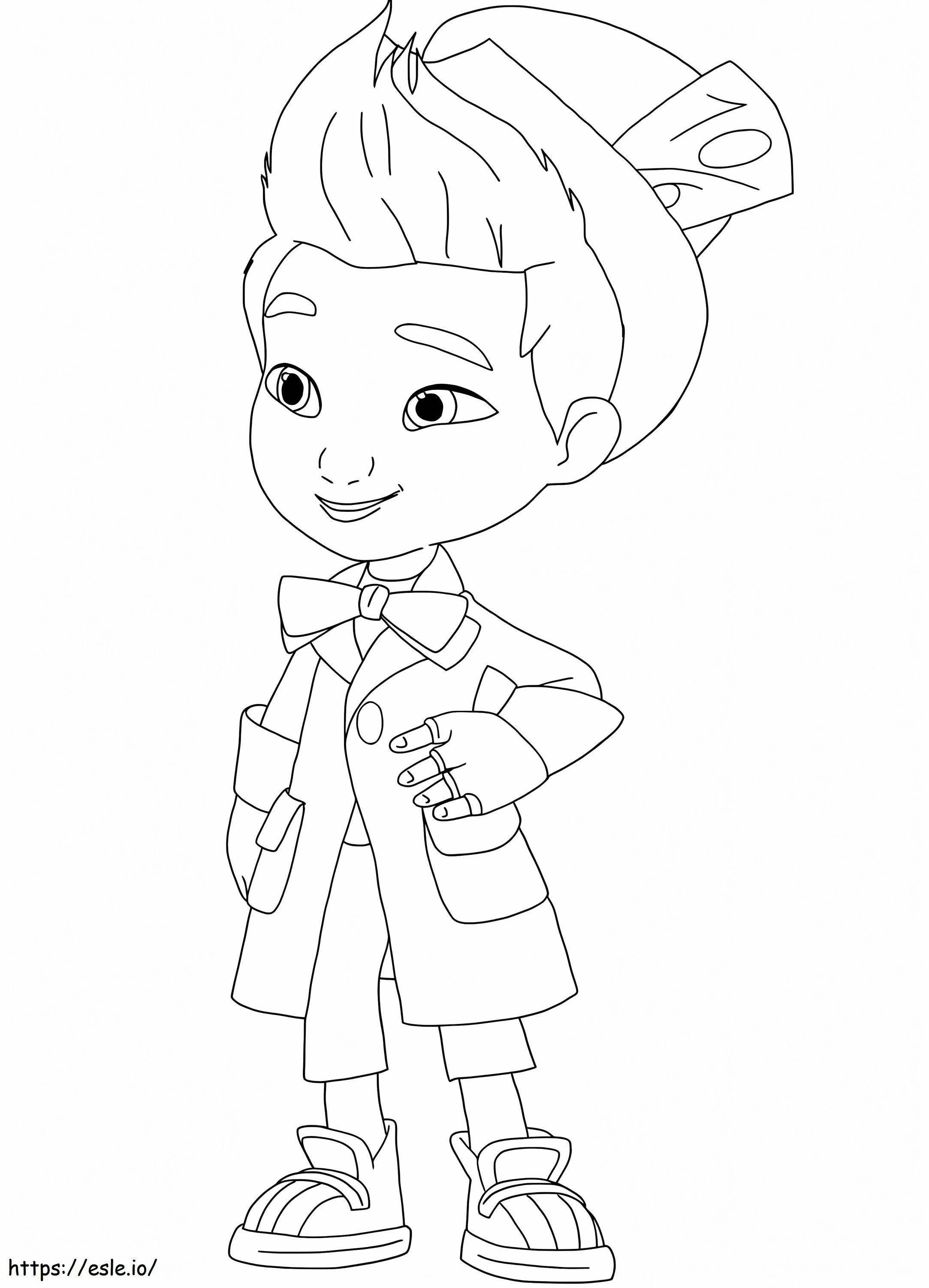Hattie From Printable Alices Wonderland Bakery coloring page