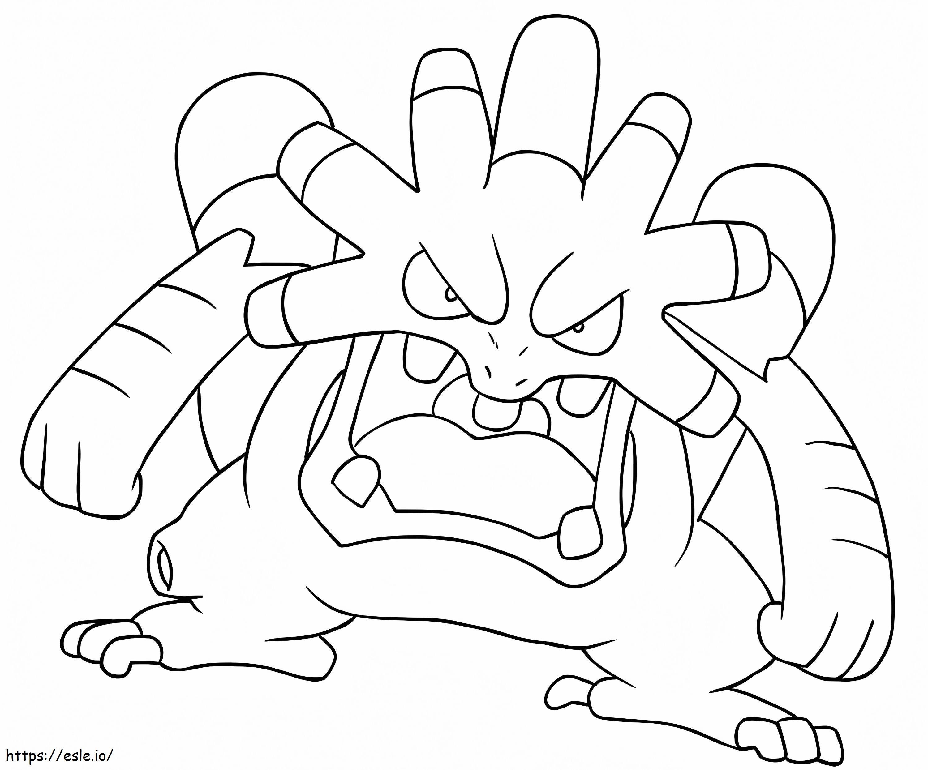 exploud coloring pages pokemon