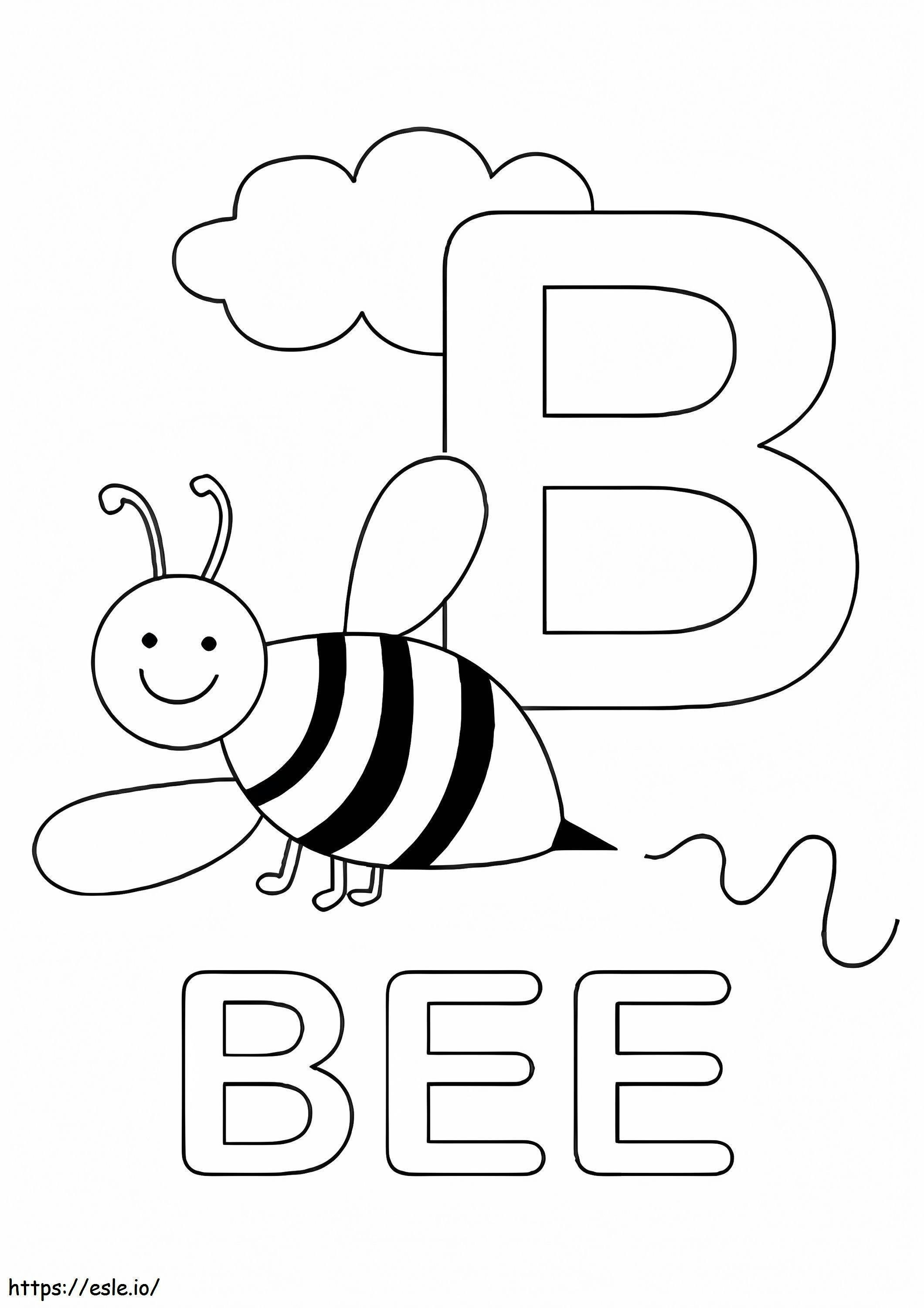 1526206660 The Bumblebee A4 coloring page