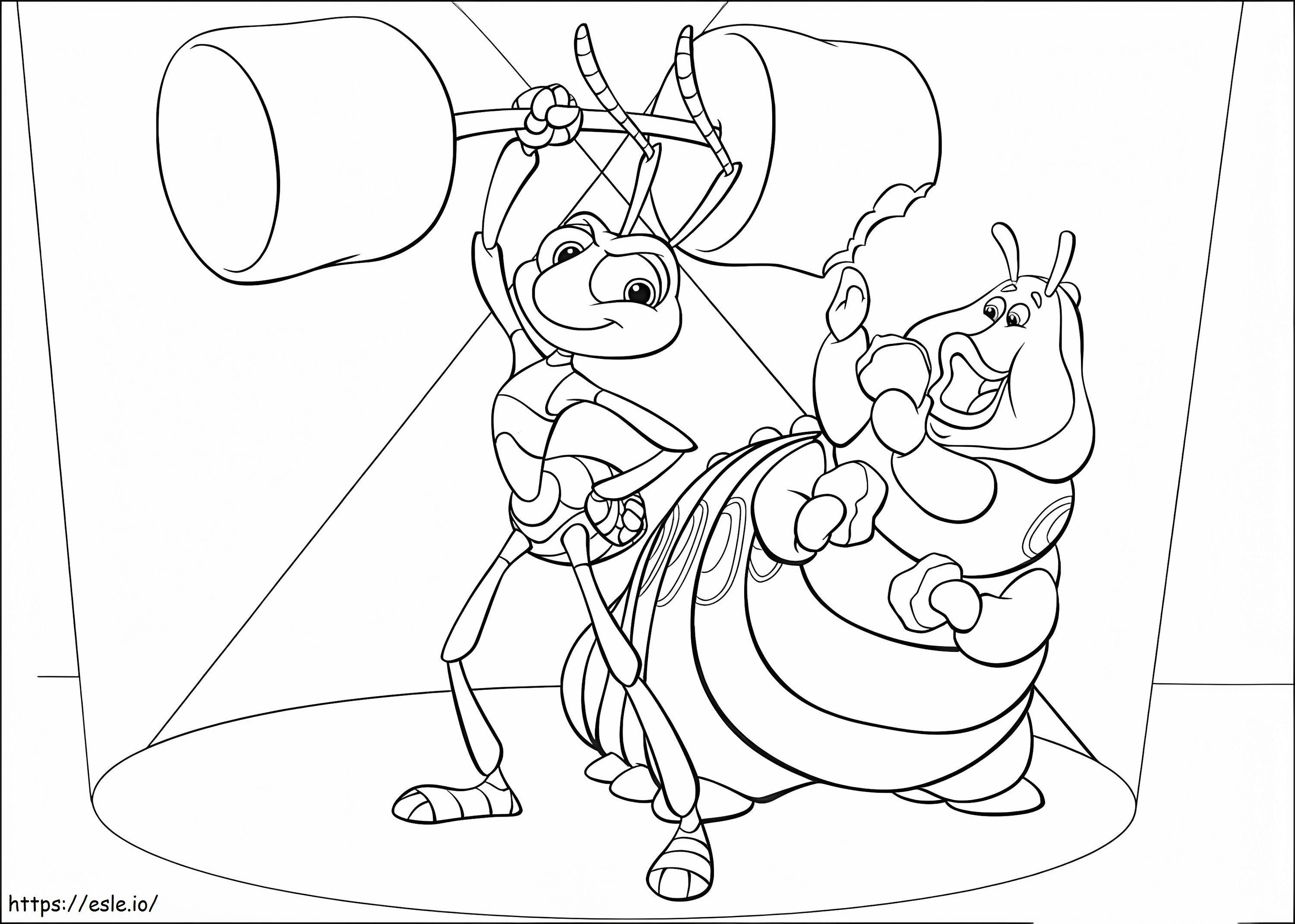 1599611283 Bugs And Marsmallow coloring page