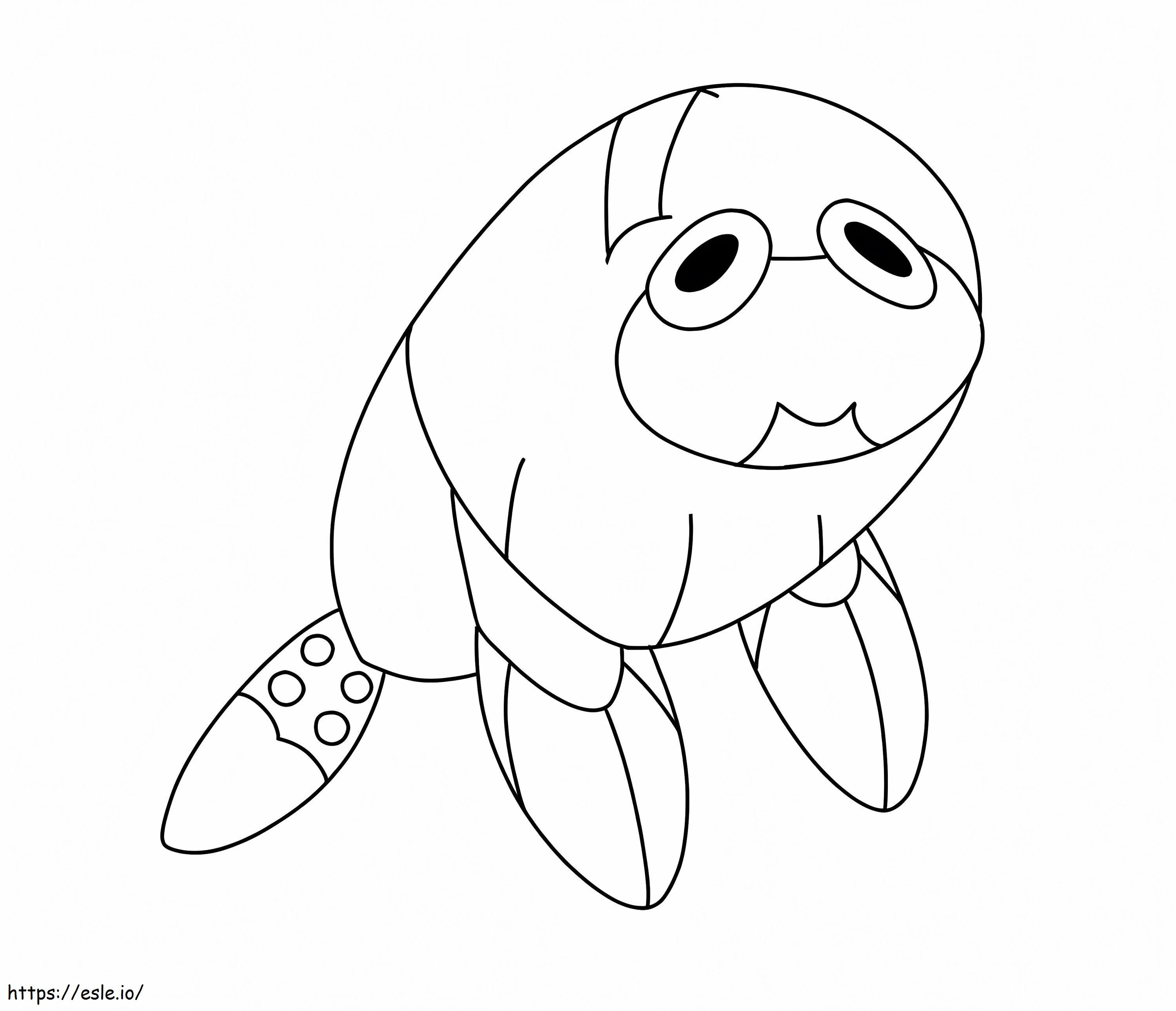 Arctovish Pokemon 2 coloring page