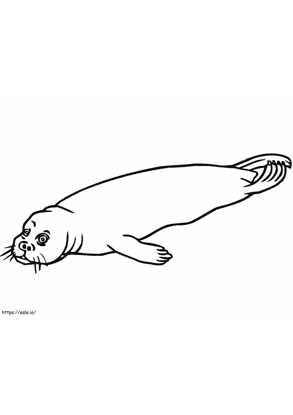 Normal Port Seal coloring page