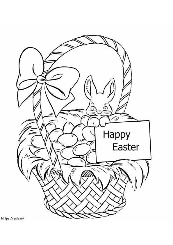 Buona Pasqua con il cestino pasquale 3