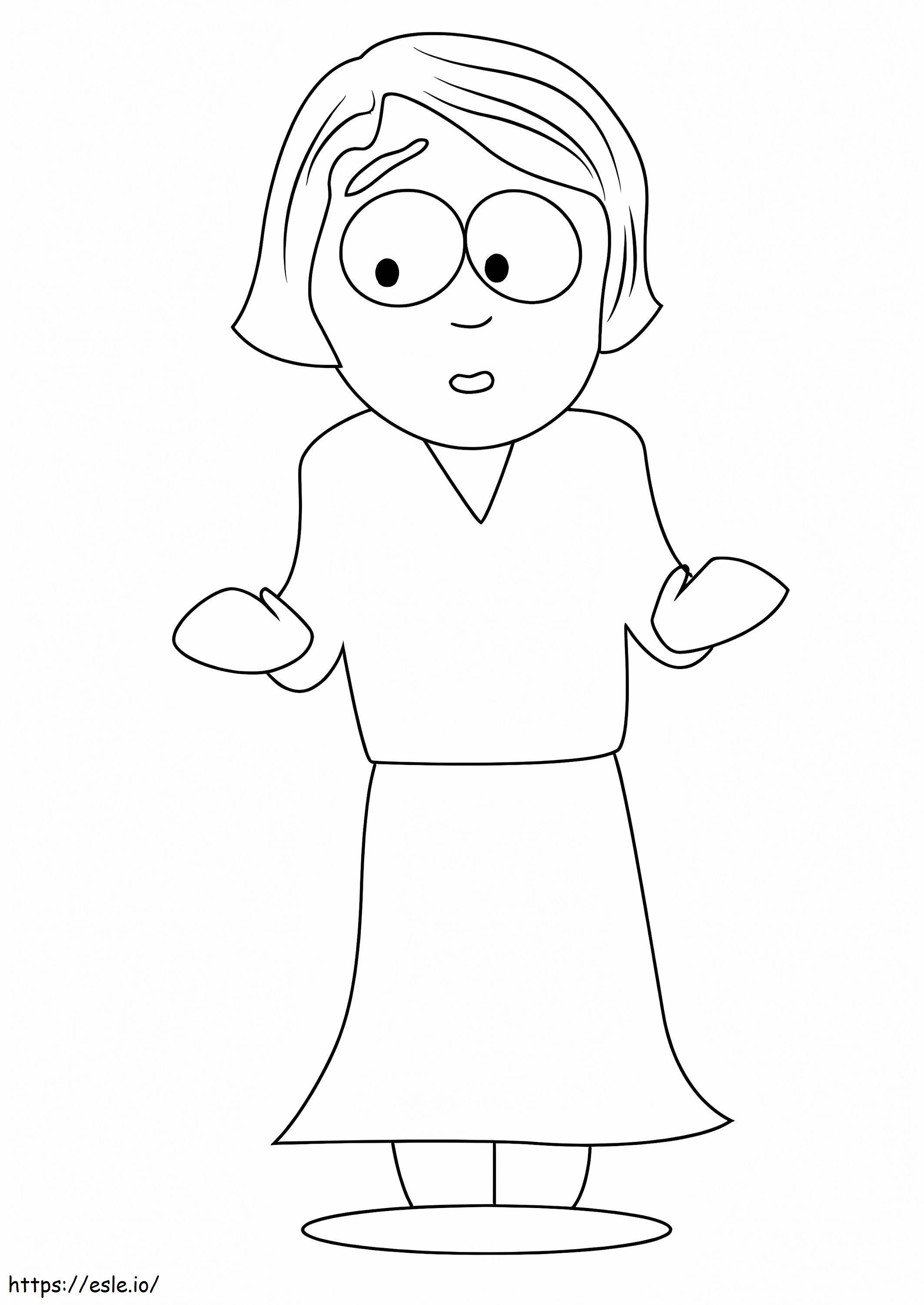 Linda Stotch Ausmalbild zum Ausdrucken