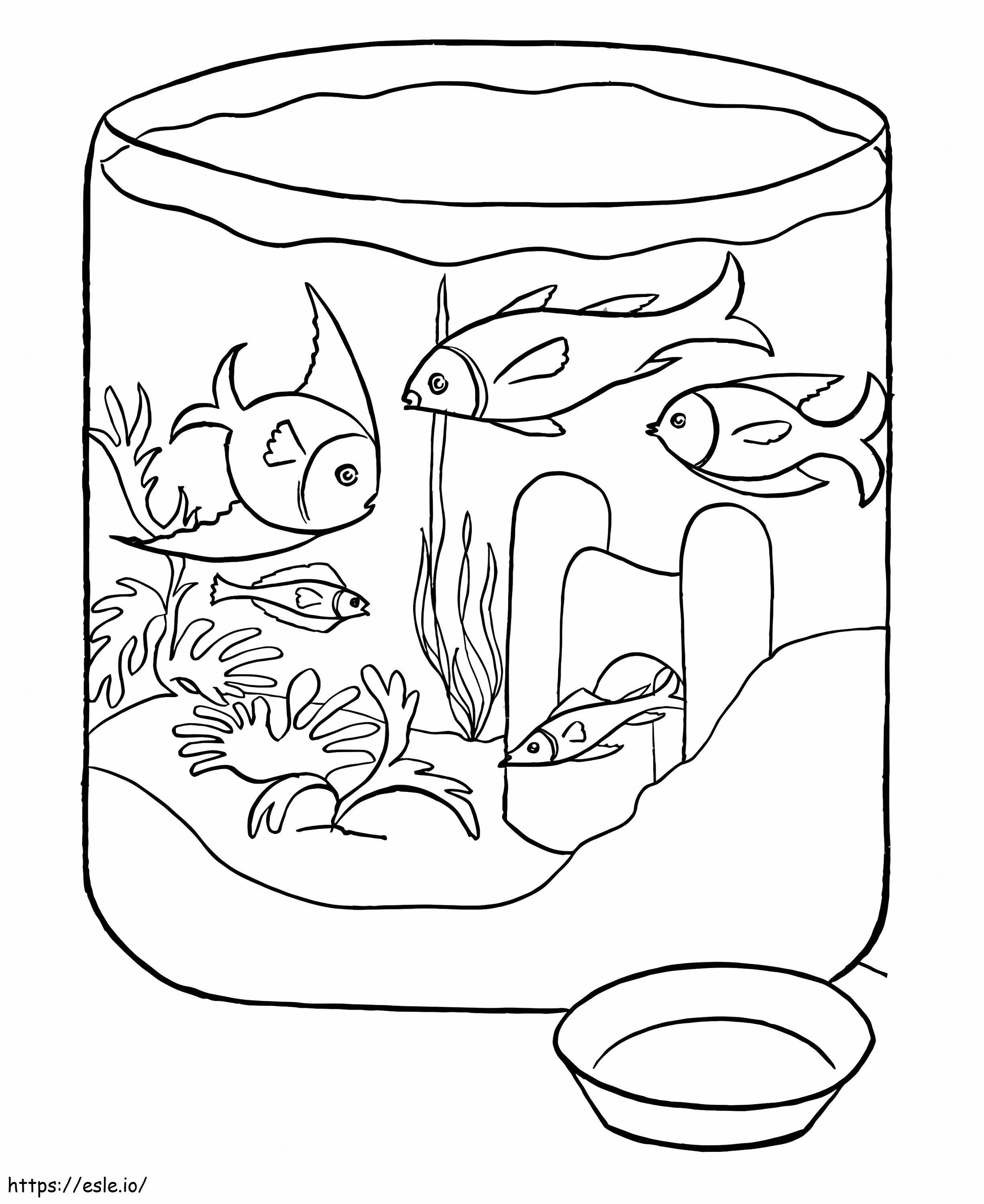 Farmed Fish Coloring coloring page