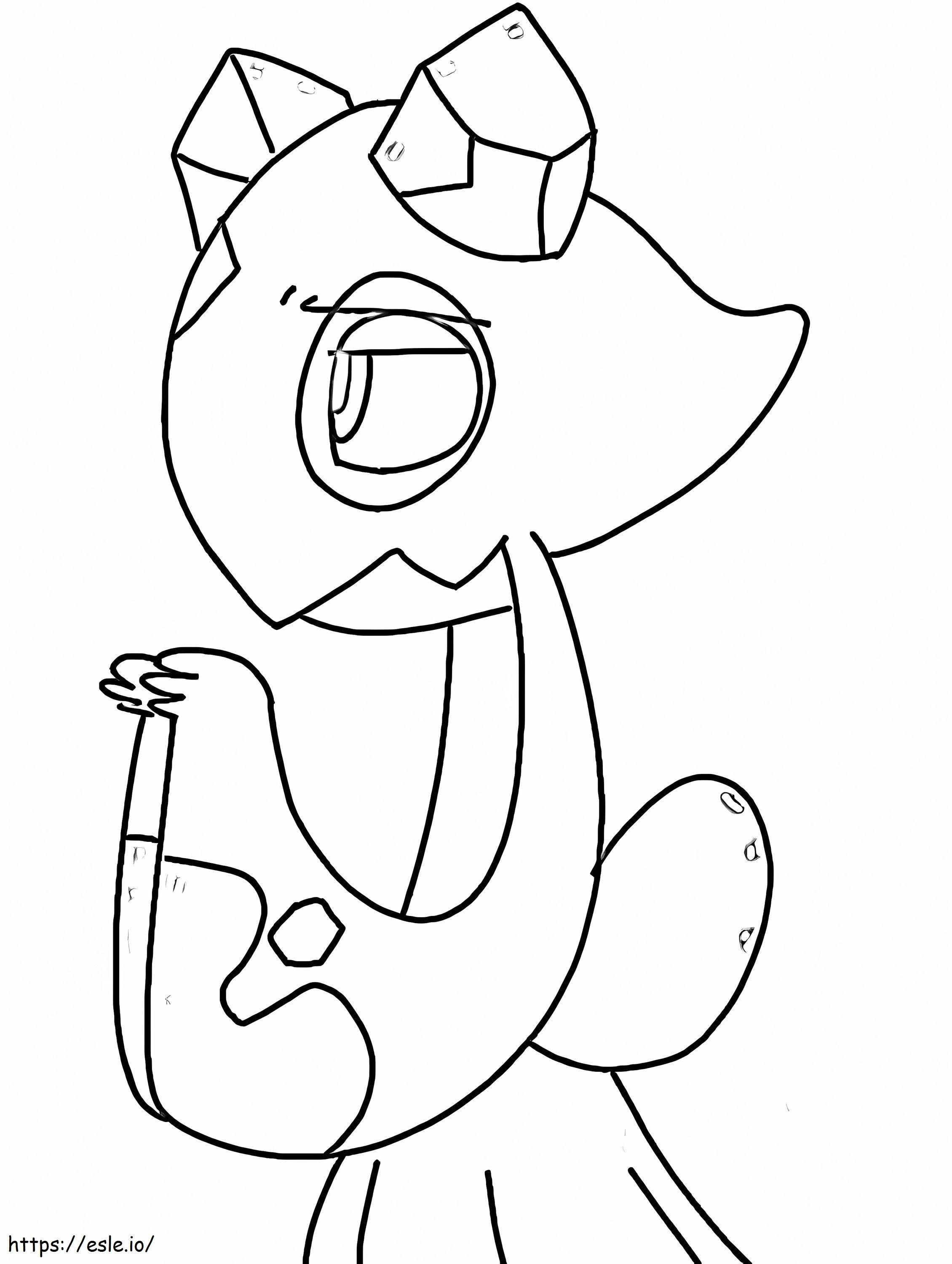 Froslass 4 coloring page