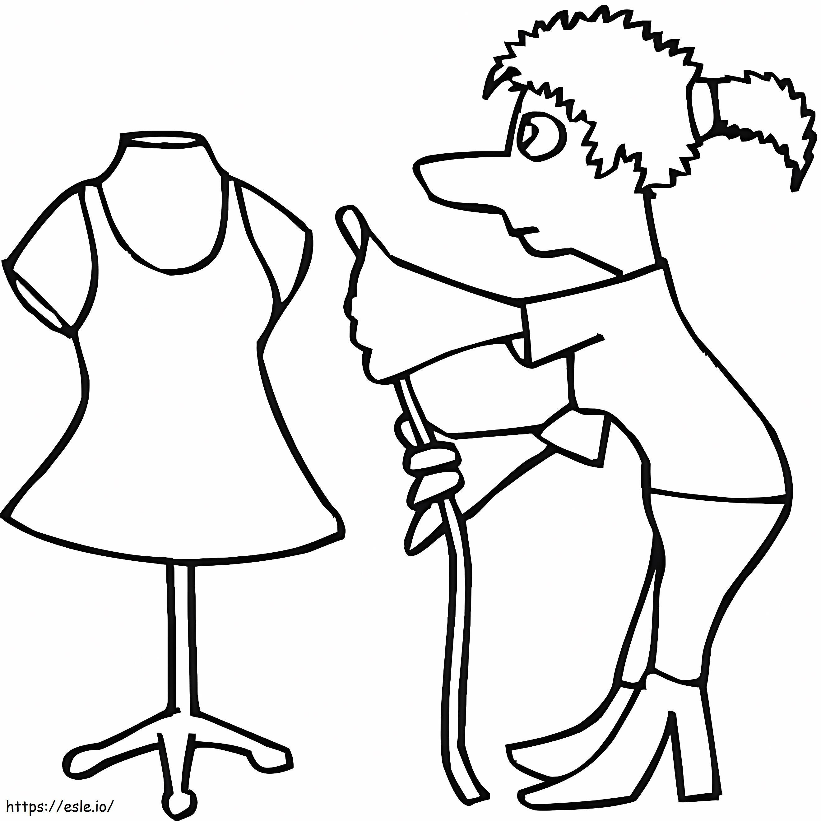 Tailor 10 coloring page