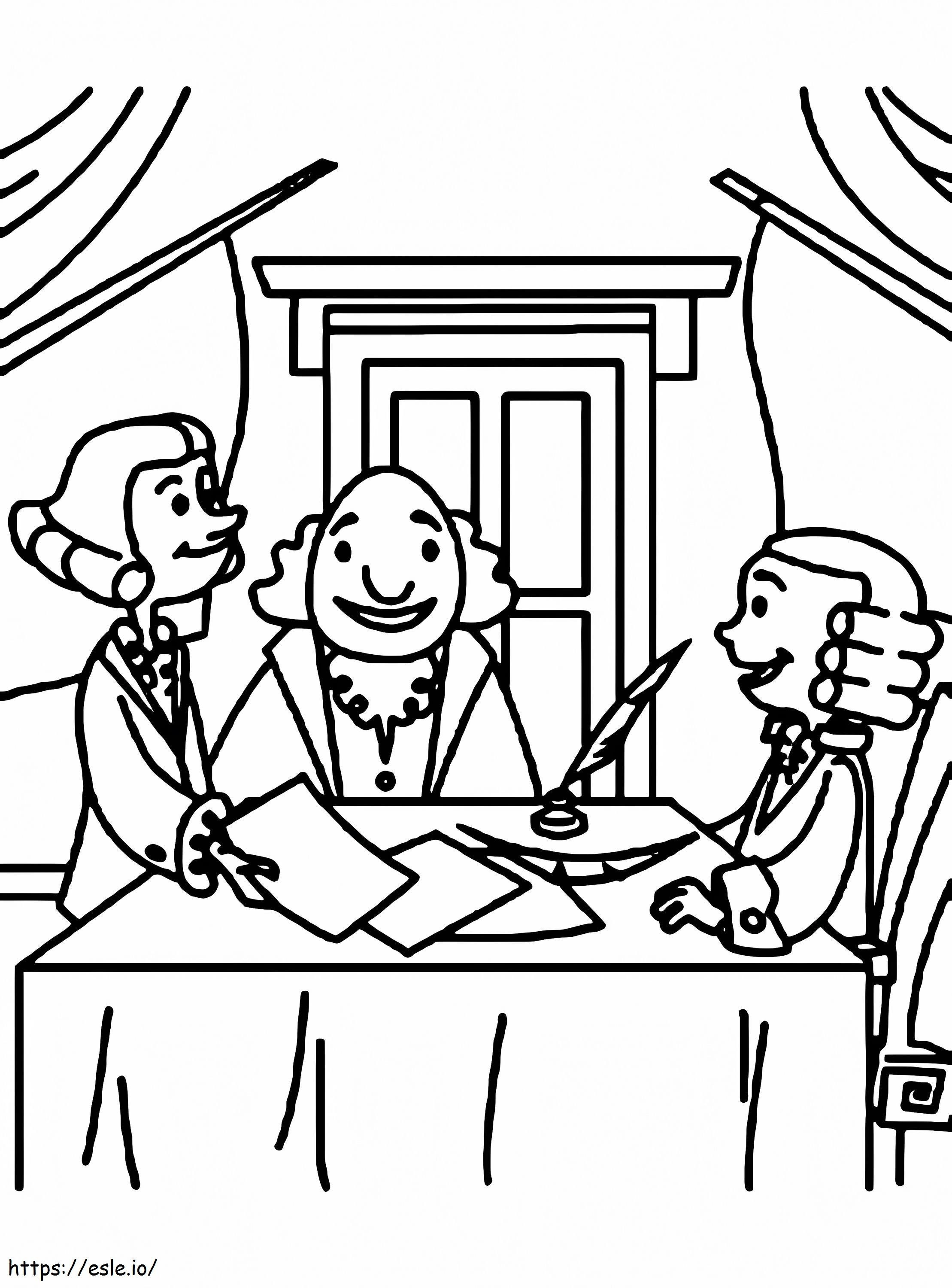Constitution Day 7 coloring page
