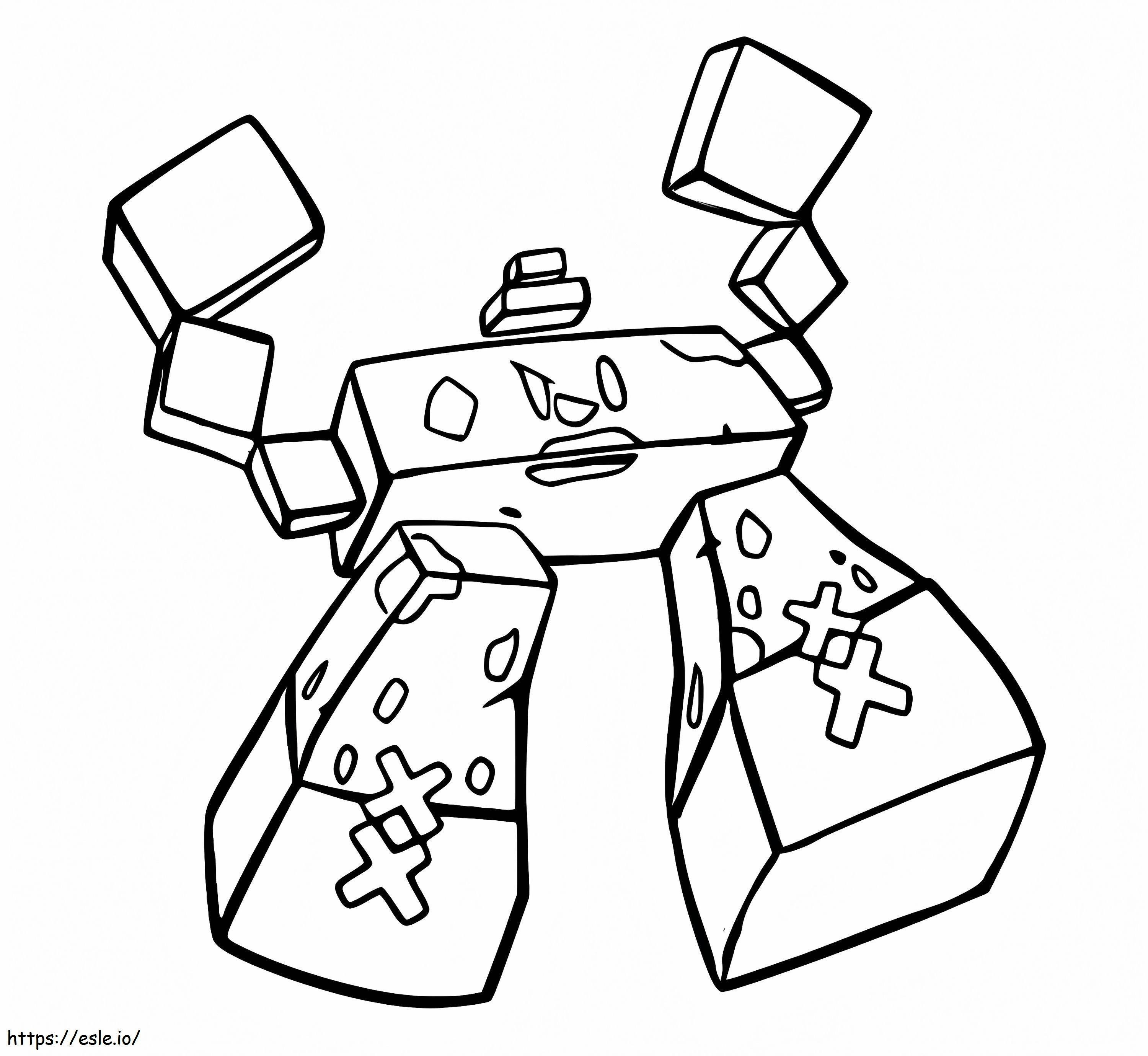 Stonjourner Pokemon 2 coloring page