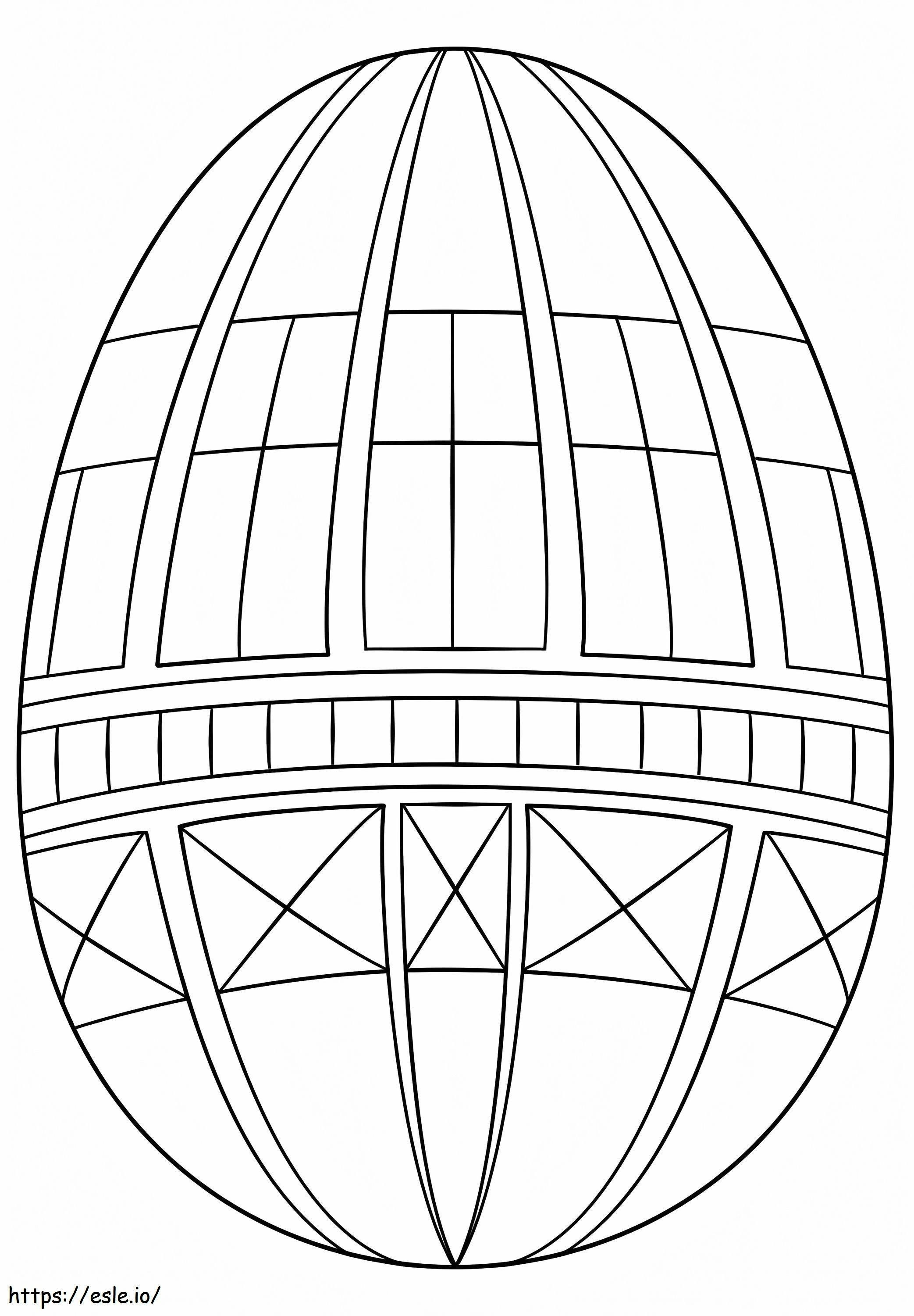 Wonderful Easter Egg 2 coloring page