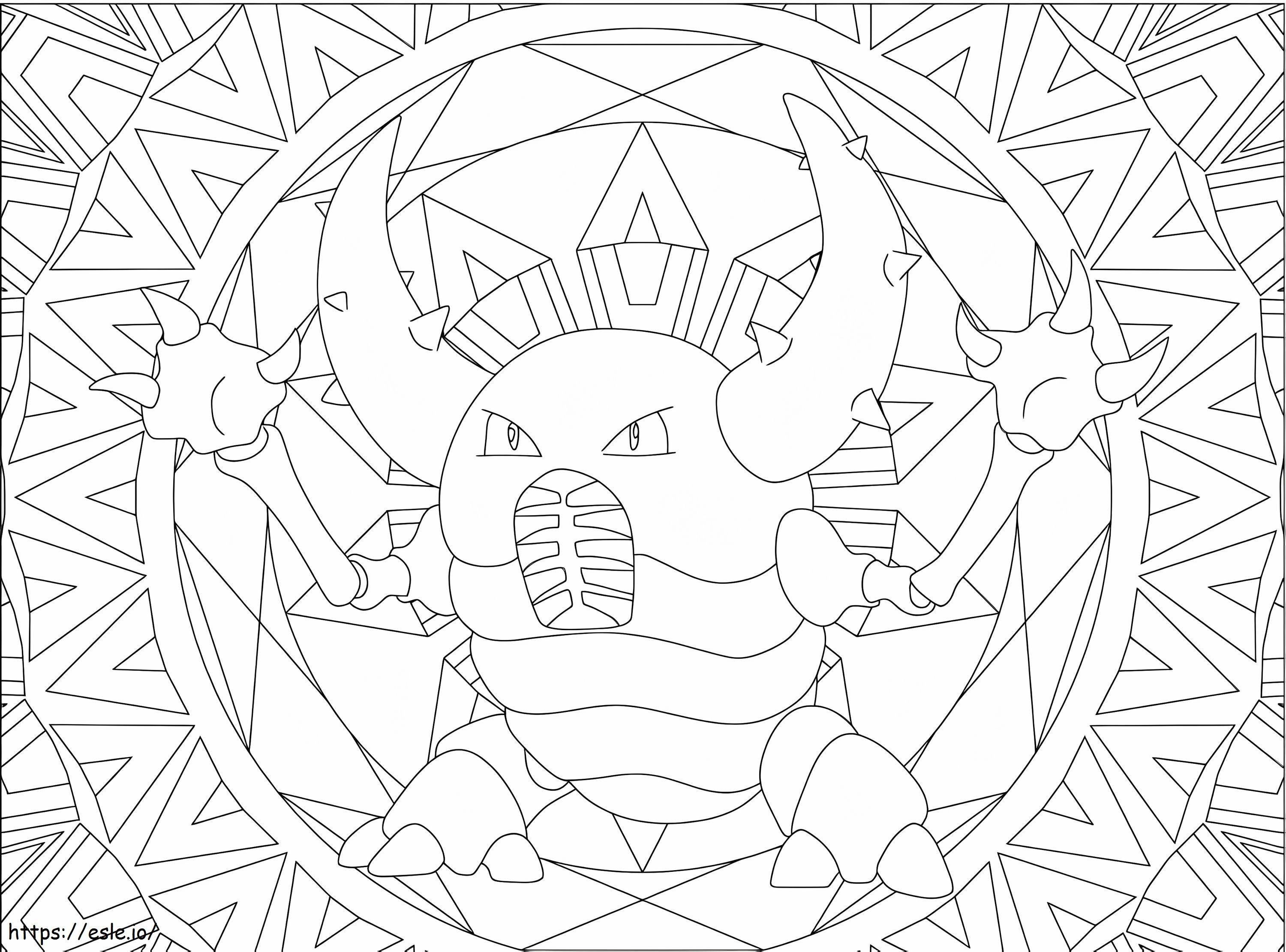 Pokemon Pinsir 5 coloring page