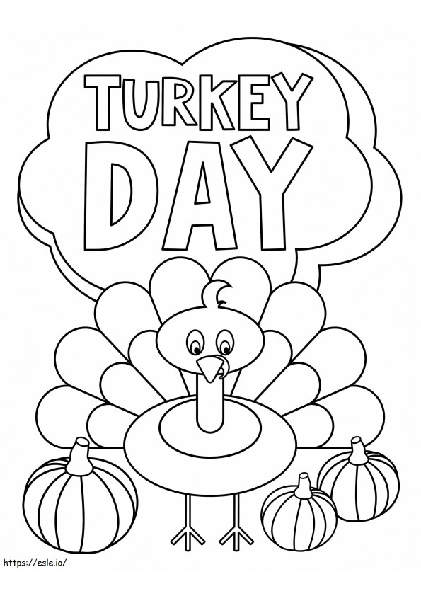 1588838288 1569516479Thanksgiving Turkey Day coloring page