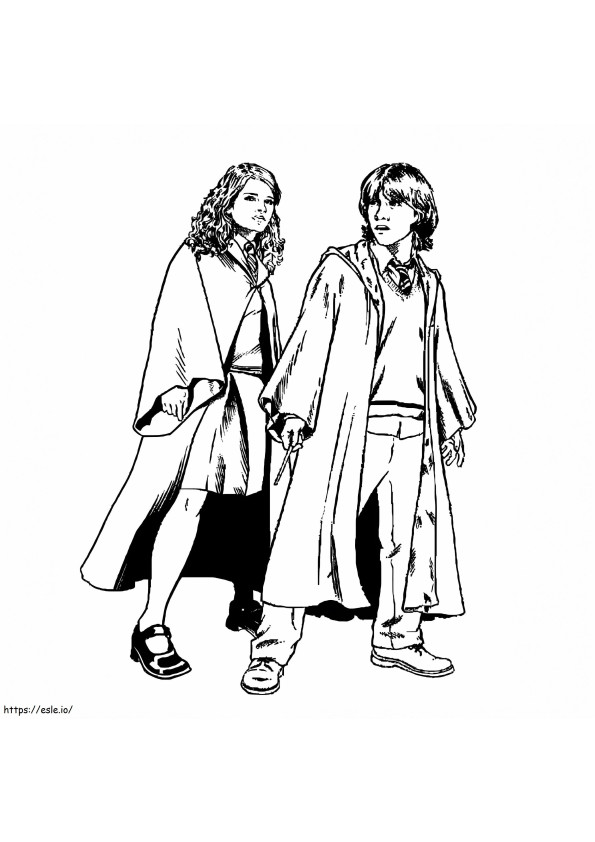 Hermione Granger e l'amica