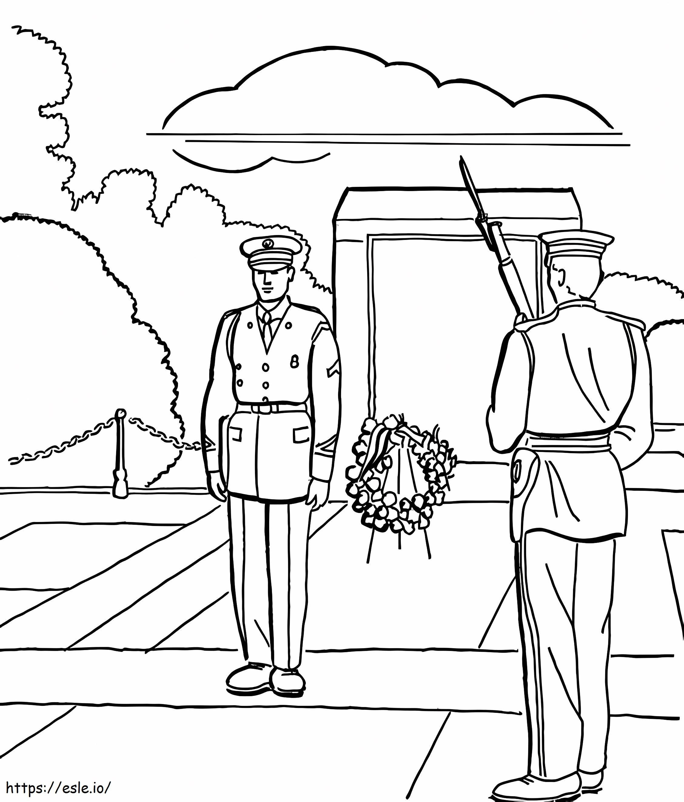 Memorial Day 10 coloring page