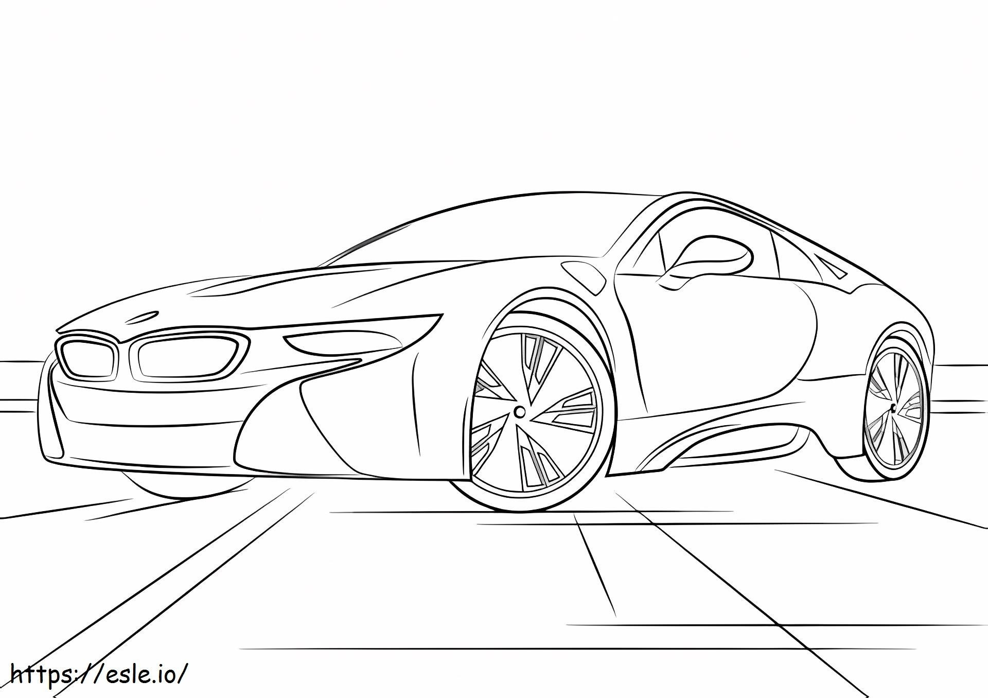 1527150835 Bmw I8 2 coloring page