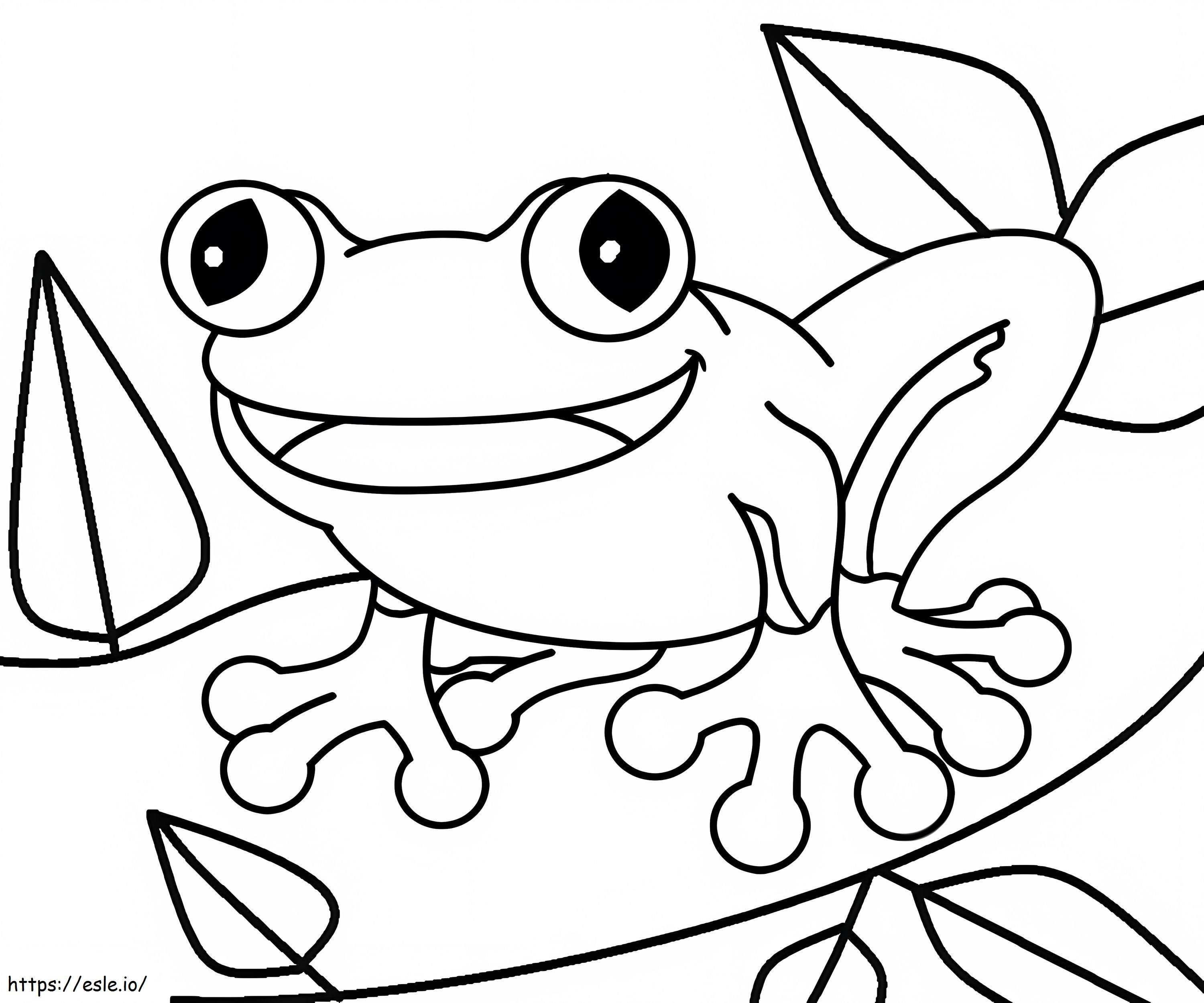 Toad 5 coloring page