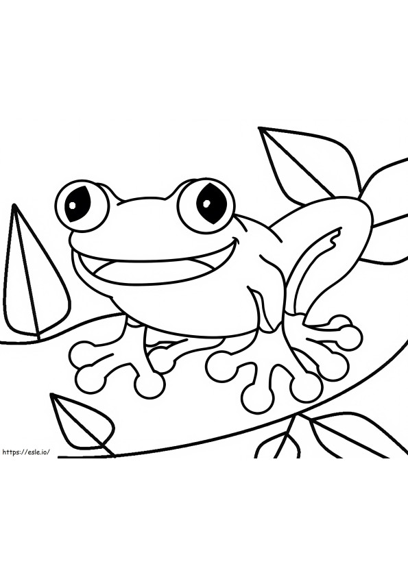 Toad 5 coloring page