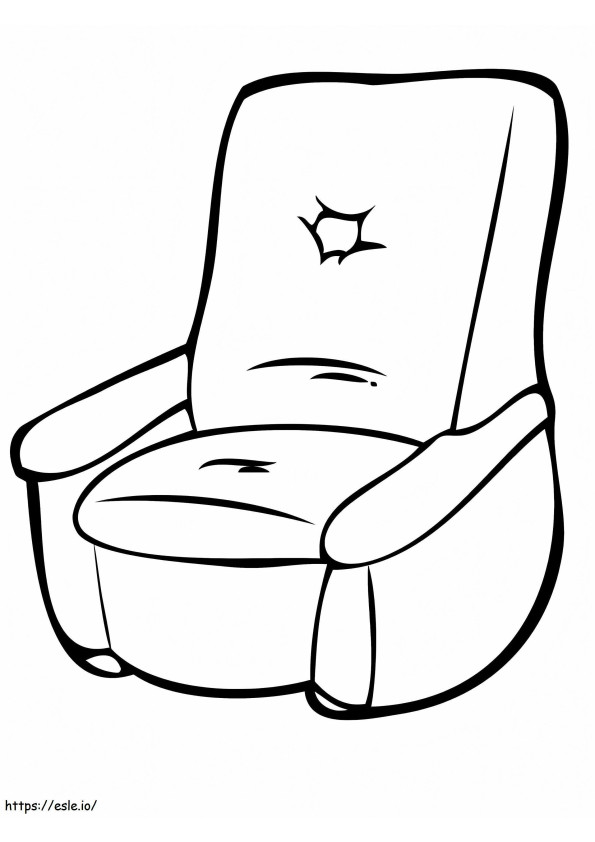 Sessel ausmalbilder
