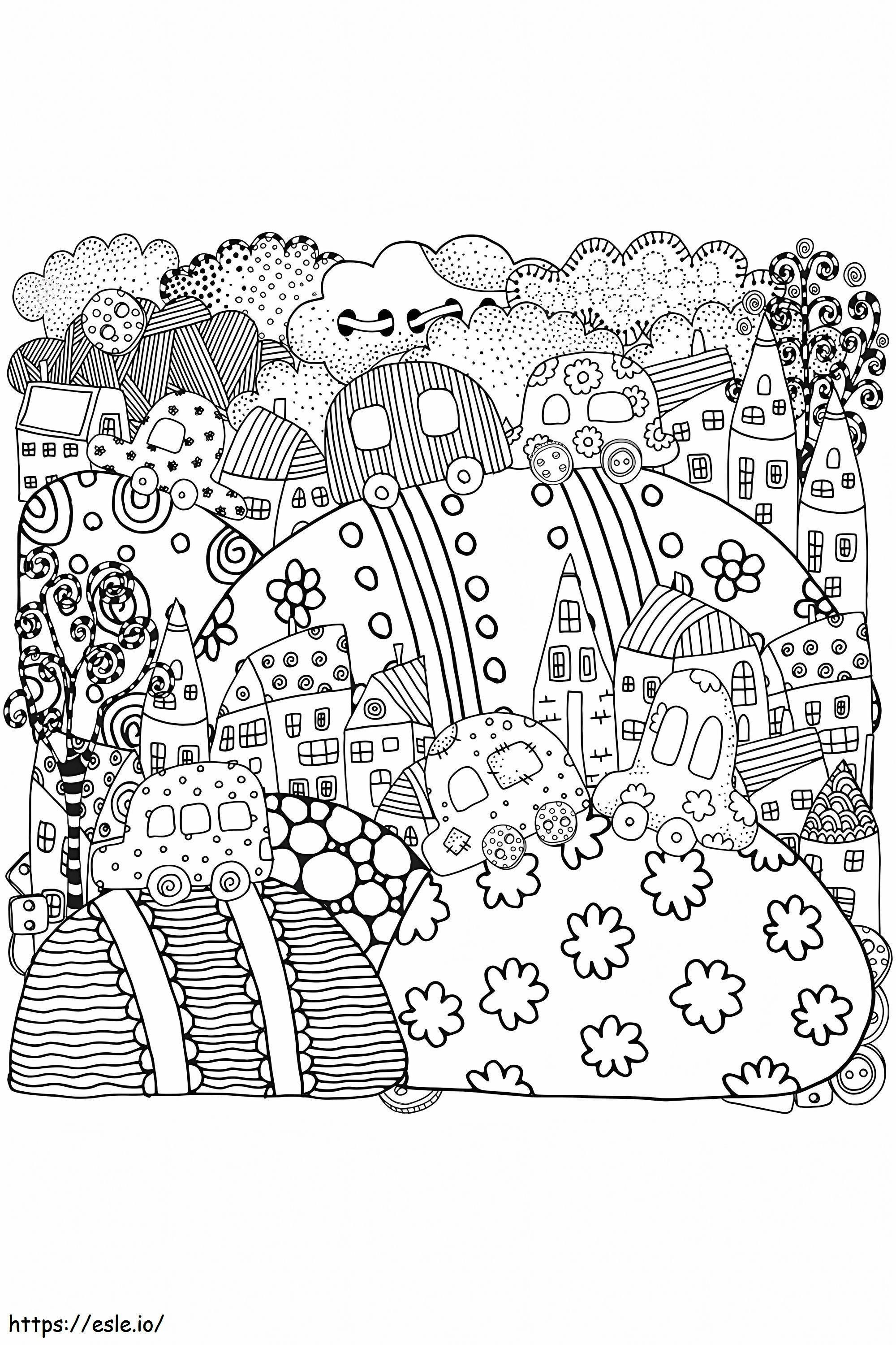 Anti Stress 20 coloring page