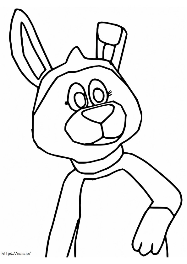 Ma Barker From Go Dog Go coloring page