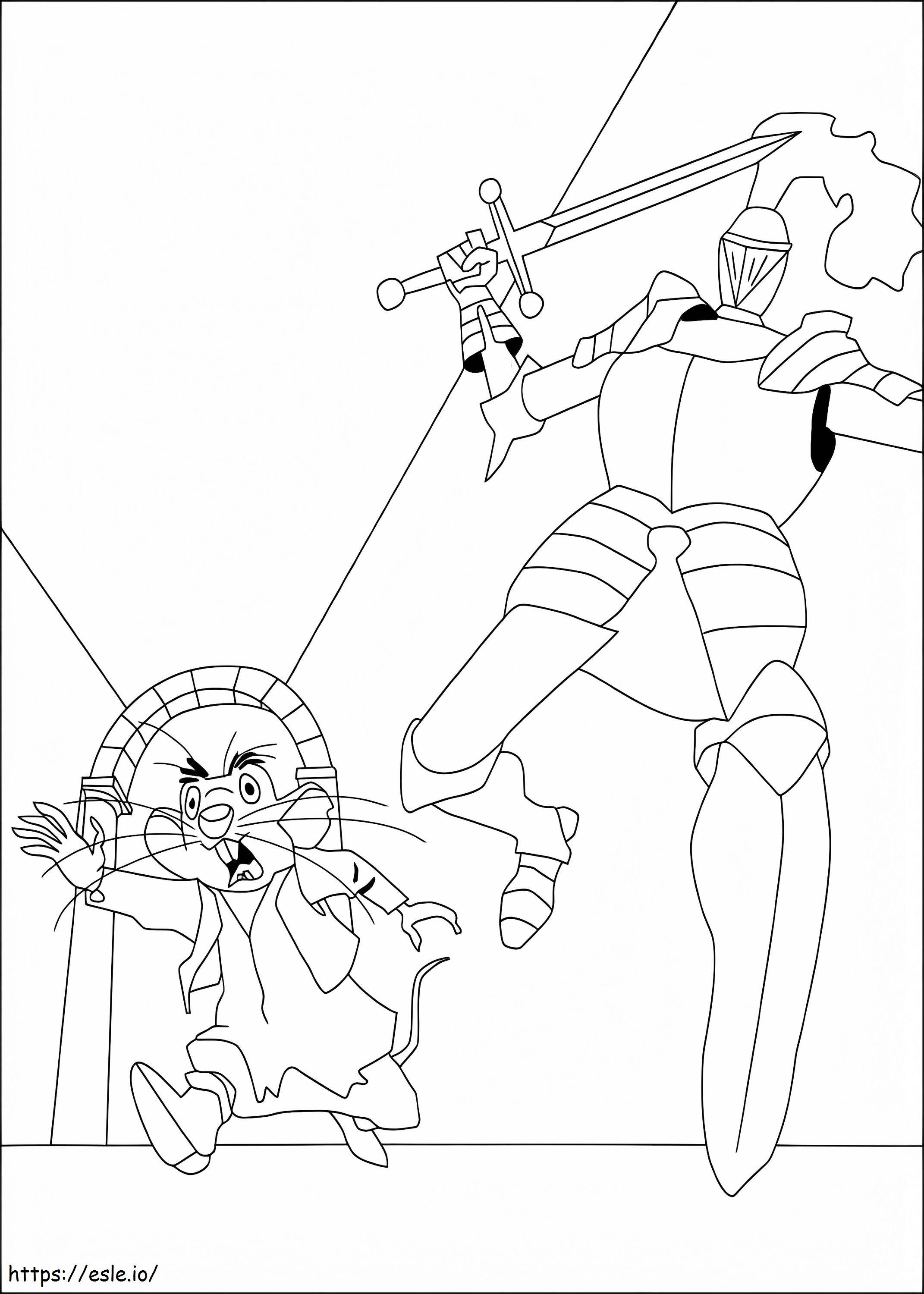 The Tale Of Despereaux 6 Coloring Page