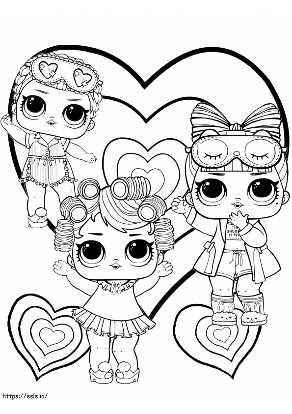 LOL Surprise 2 Doll coloring page