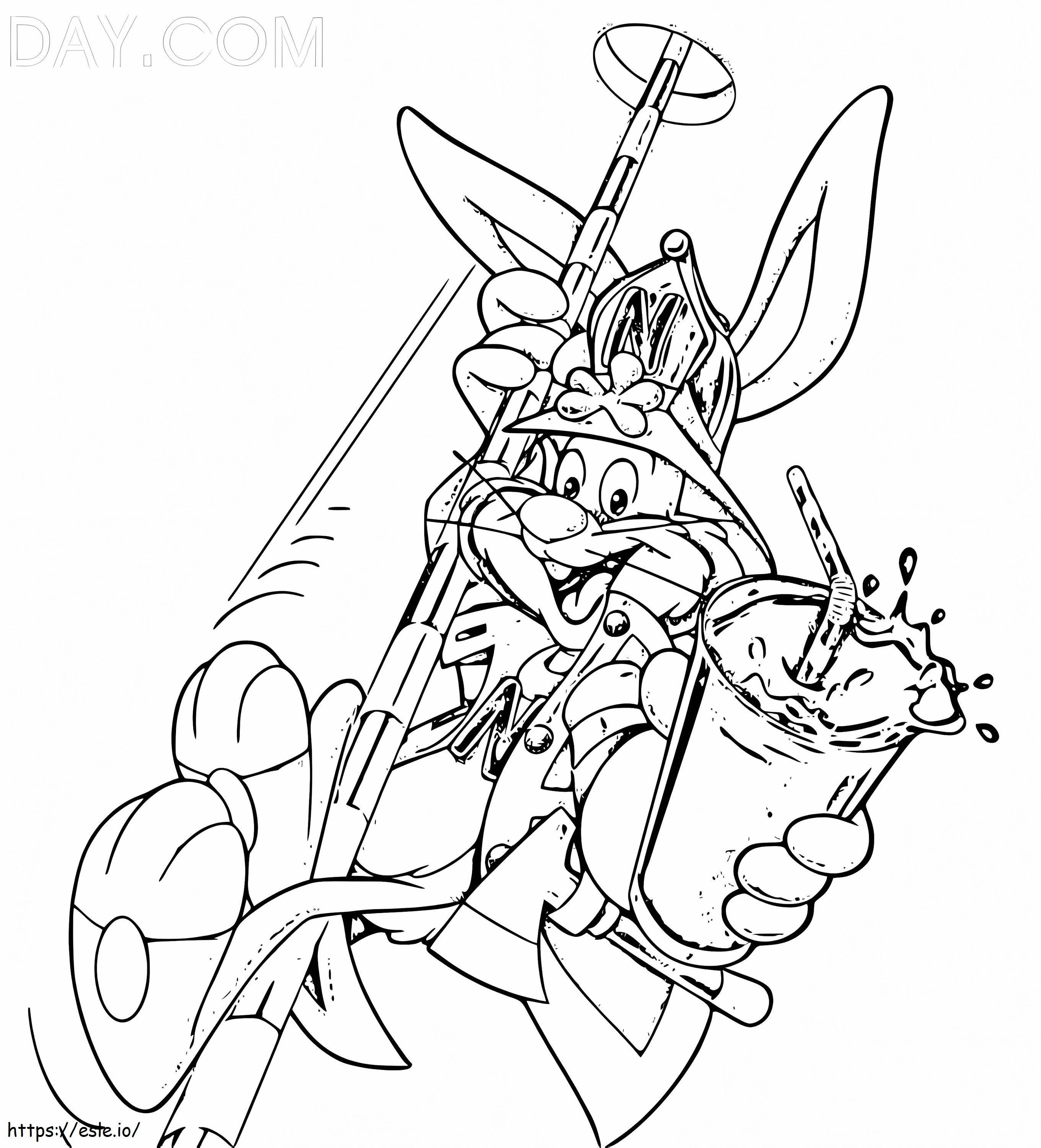Free Nesquik coloring page