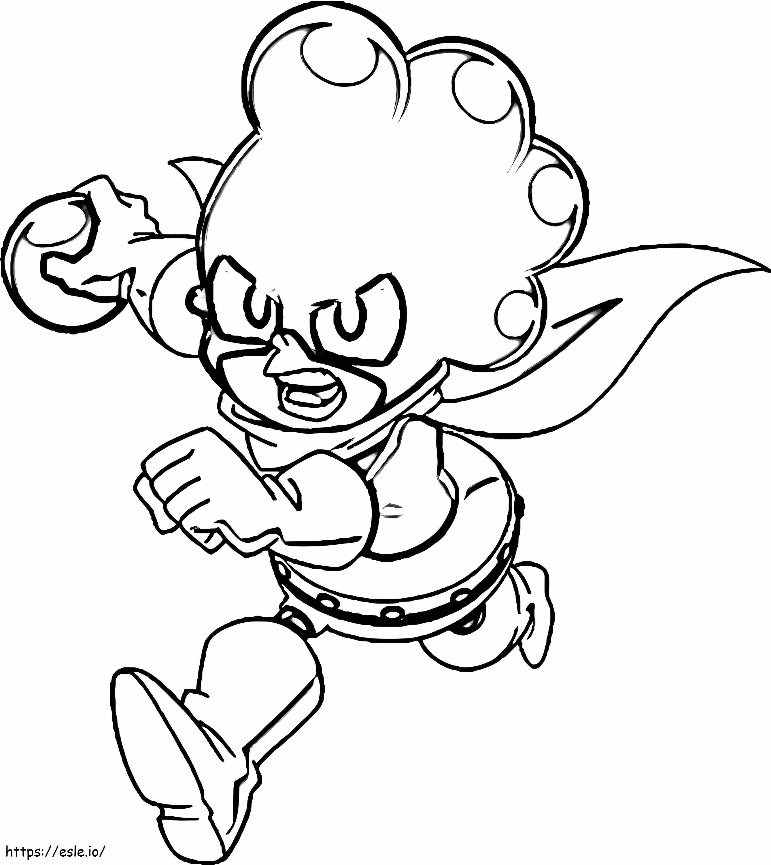 Mineta From My Hero Academia coloring page