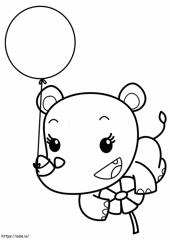 1536221617 Lulu Flying A4 coloring page