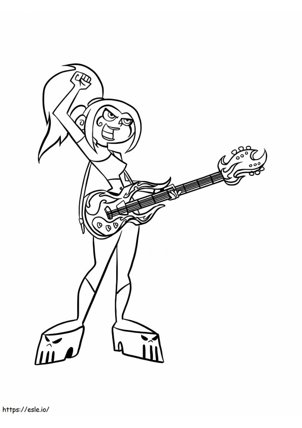 Ember McLain coloring page