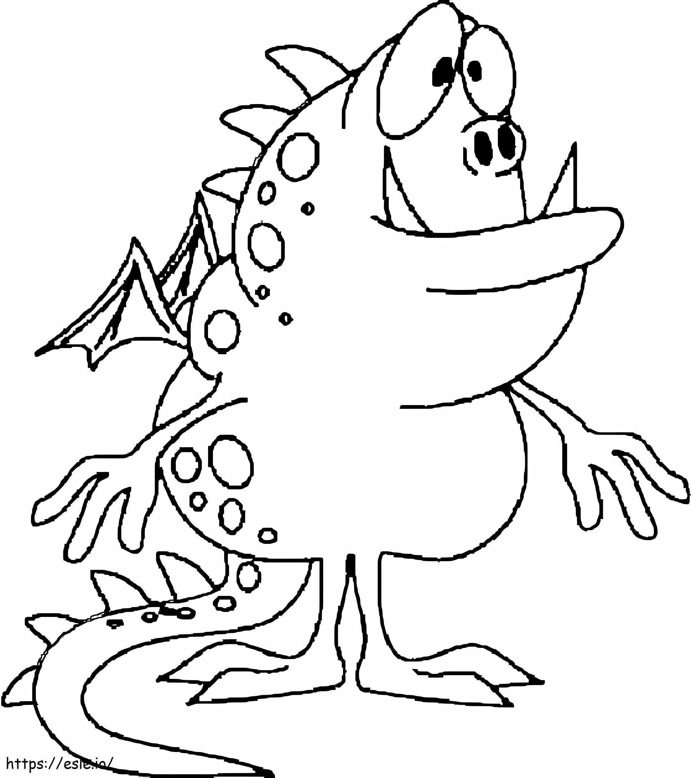 Perfect Monster coloring page