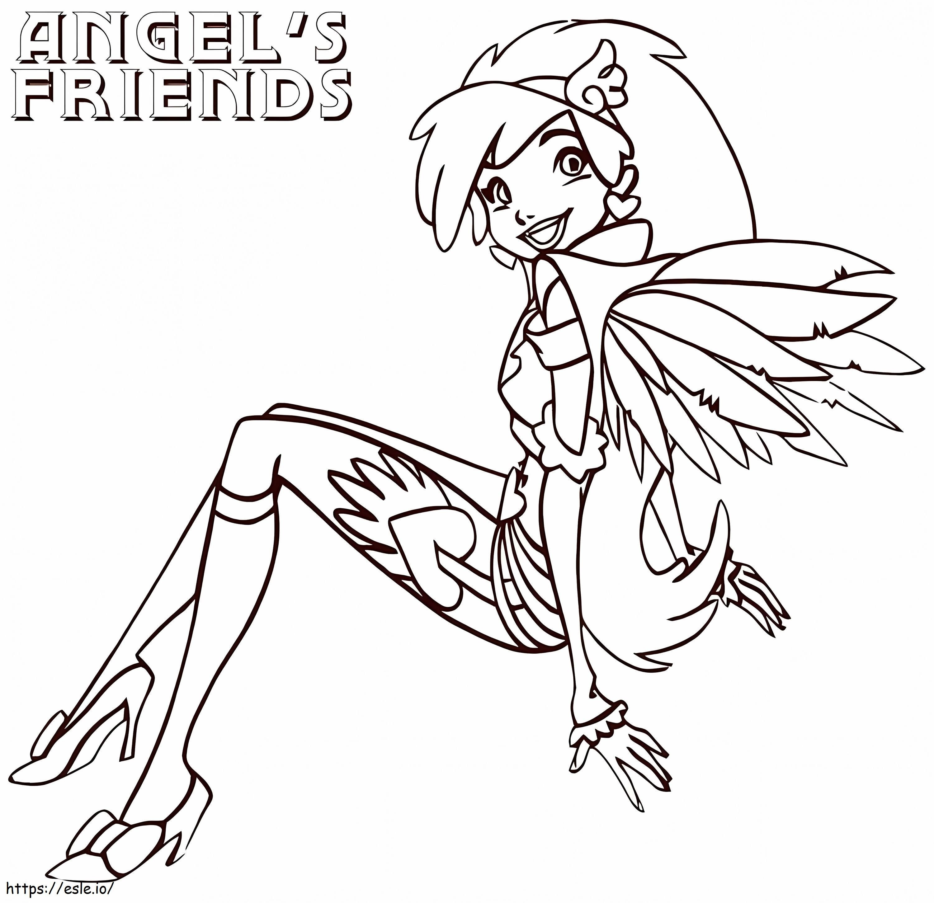 Dolce From Angels Friends coloring page