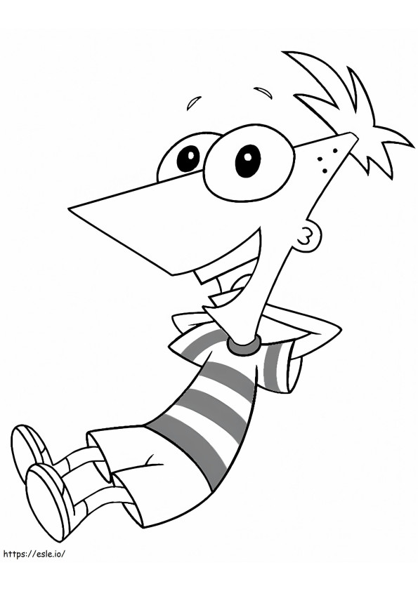 1547774488 Disney Phineas da colorare2